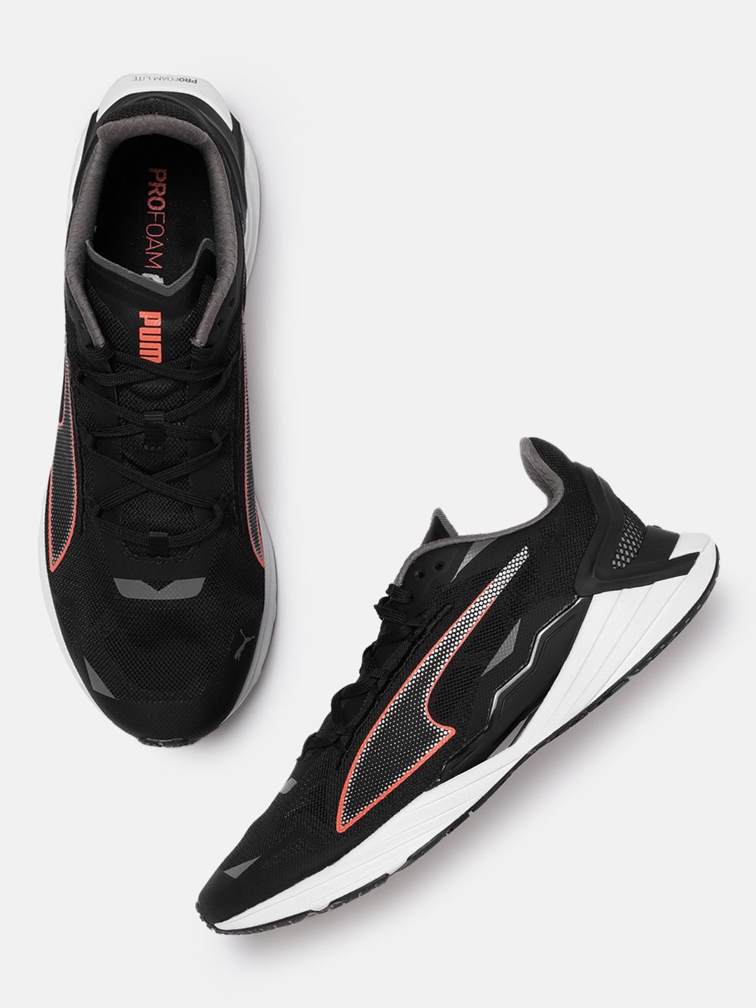 Puma Men Black UltraRide Running Shoes