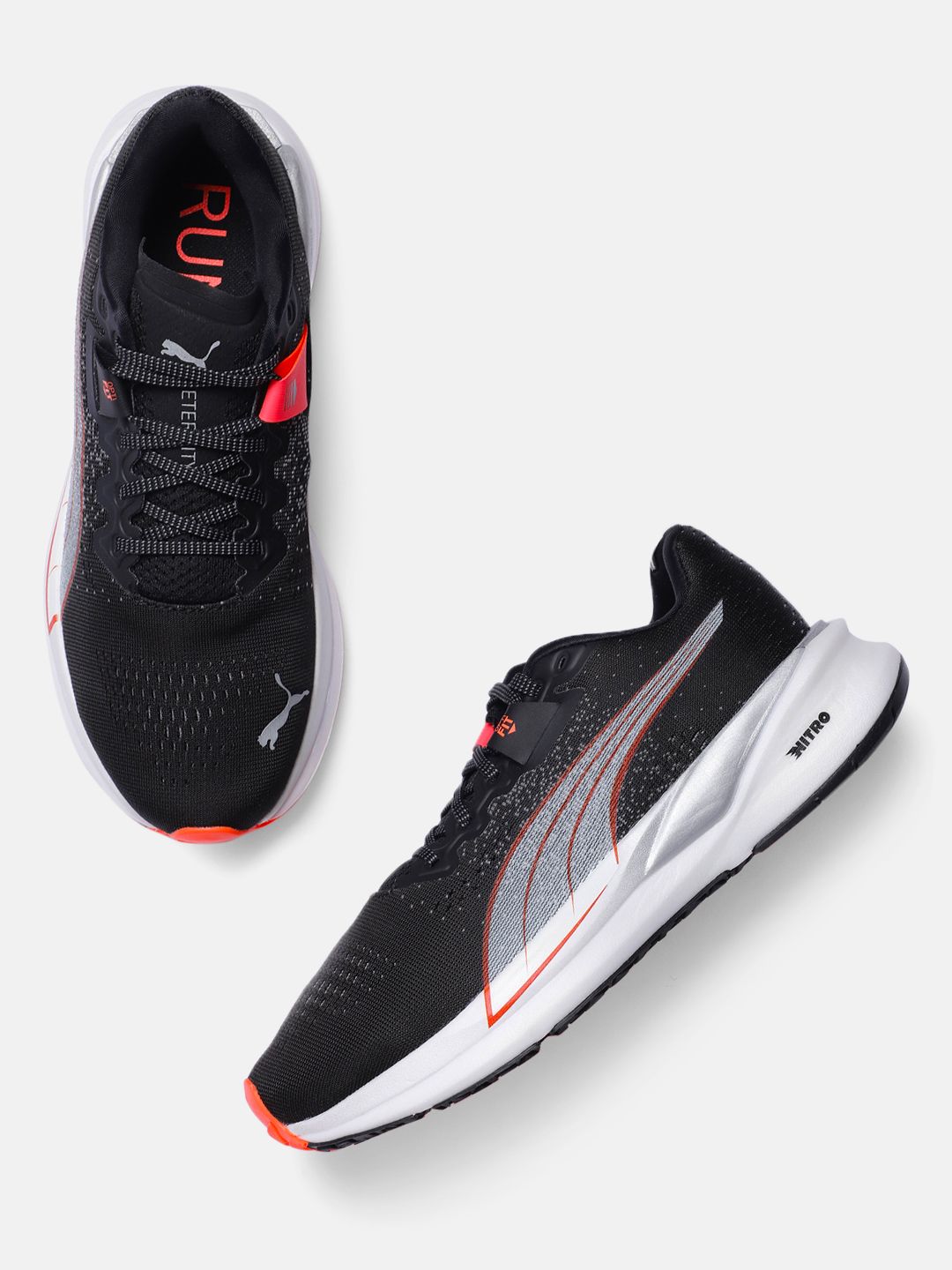 Puma Women Black Eternity Nitro Running Shoes Price in India