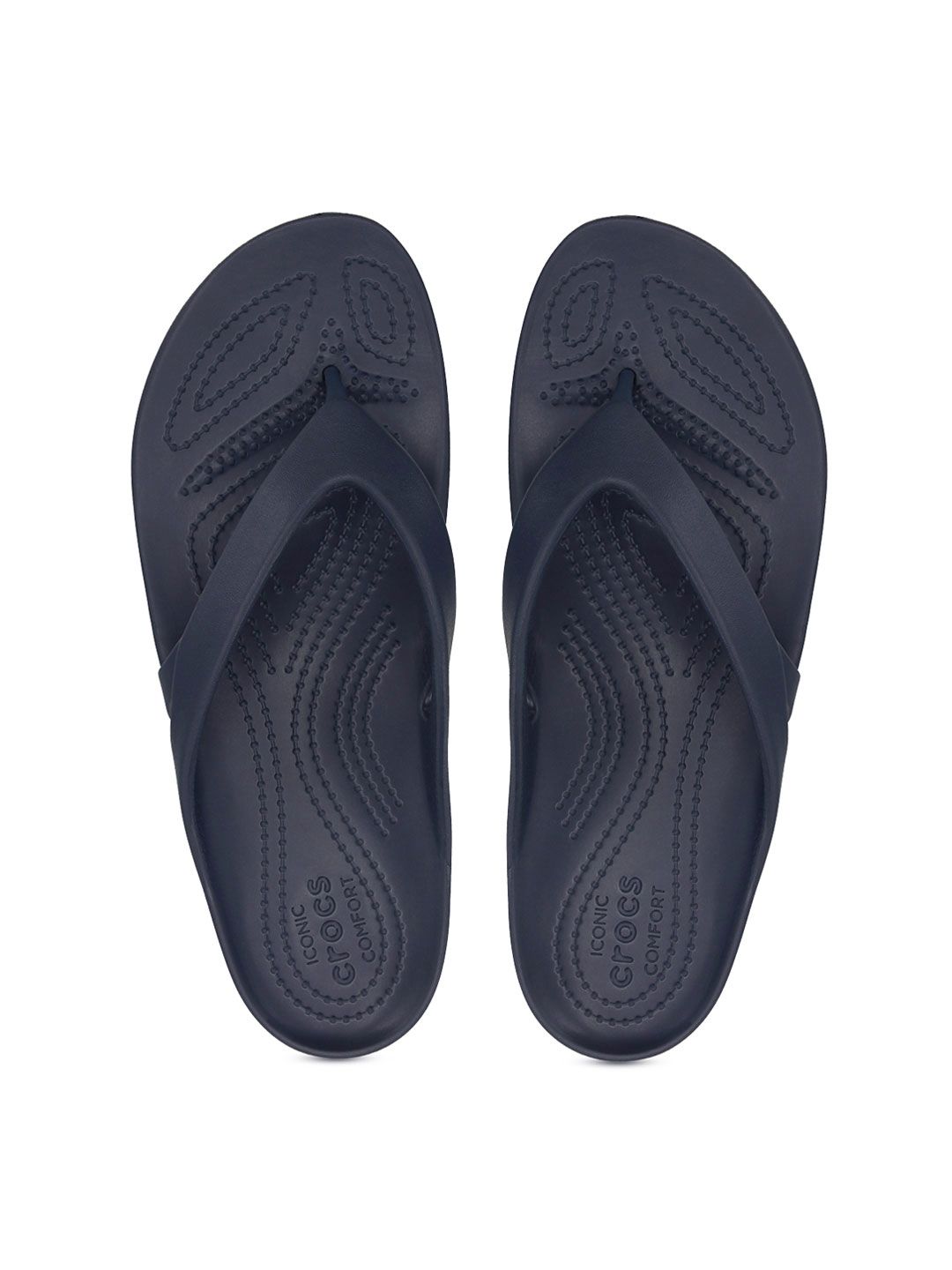 Crocs Kadee  Women Navy Flip-Flops Price in India