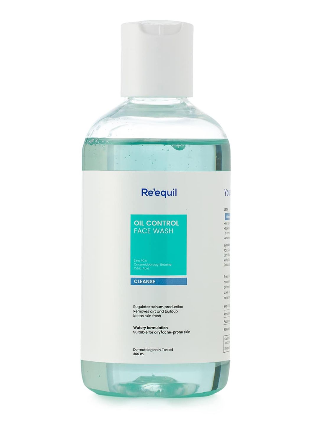 Reequil Oil Control & Anti Acne Face Wash with Citric Acid 200 ml
