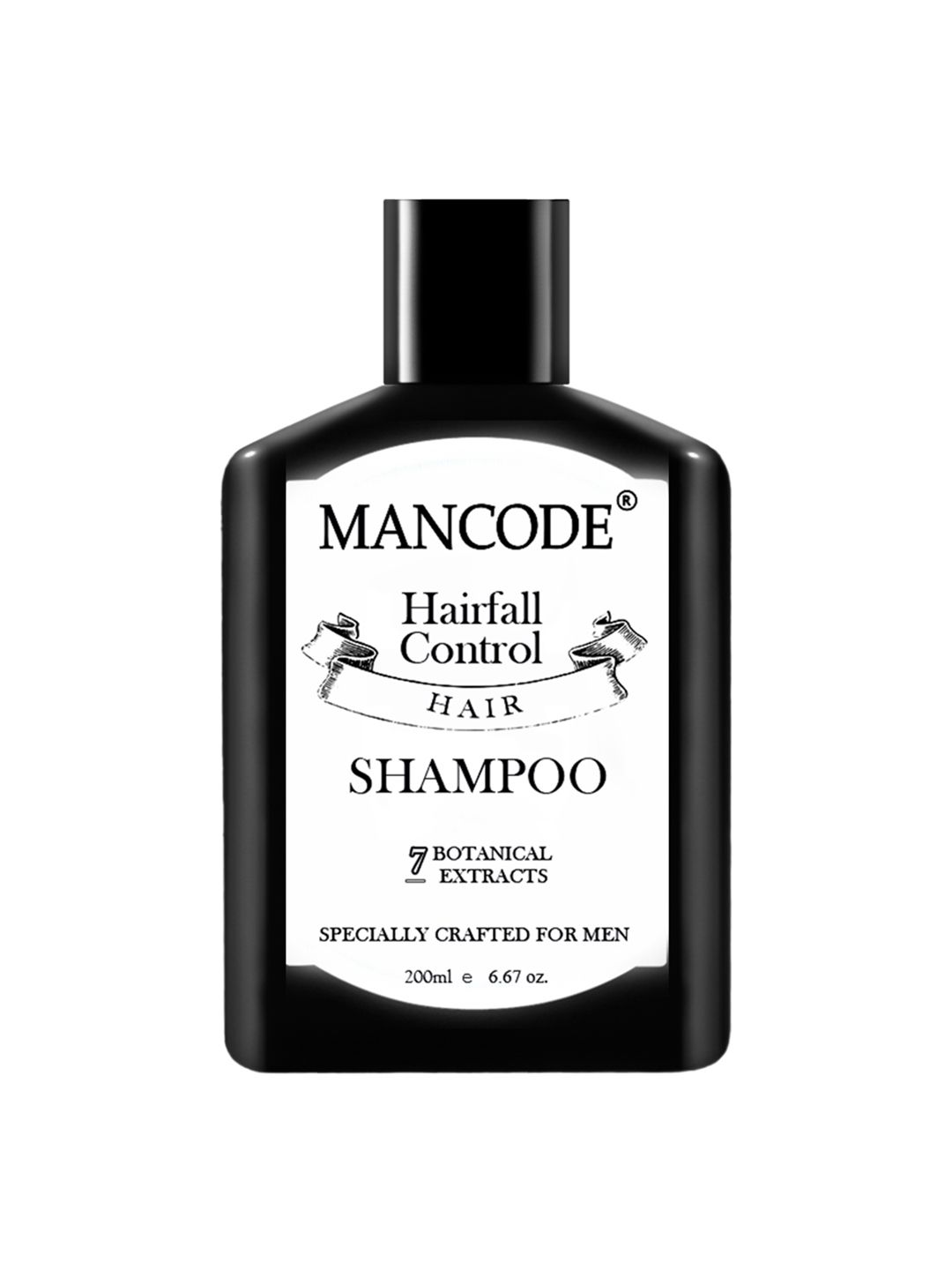 Mancode Hair Fall Control Shampoo for Complete Hair Care 200 ml