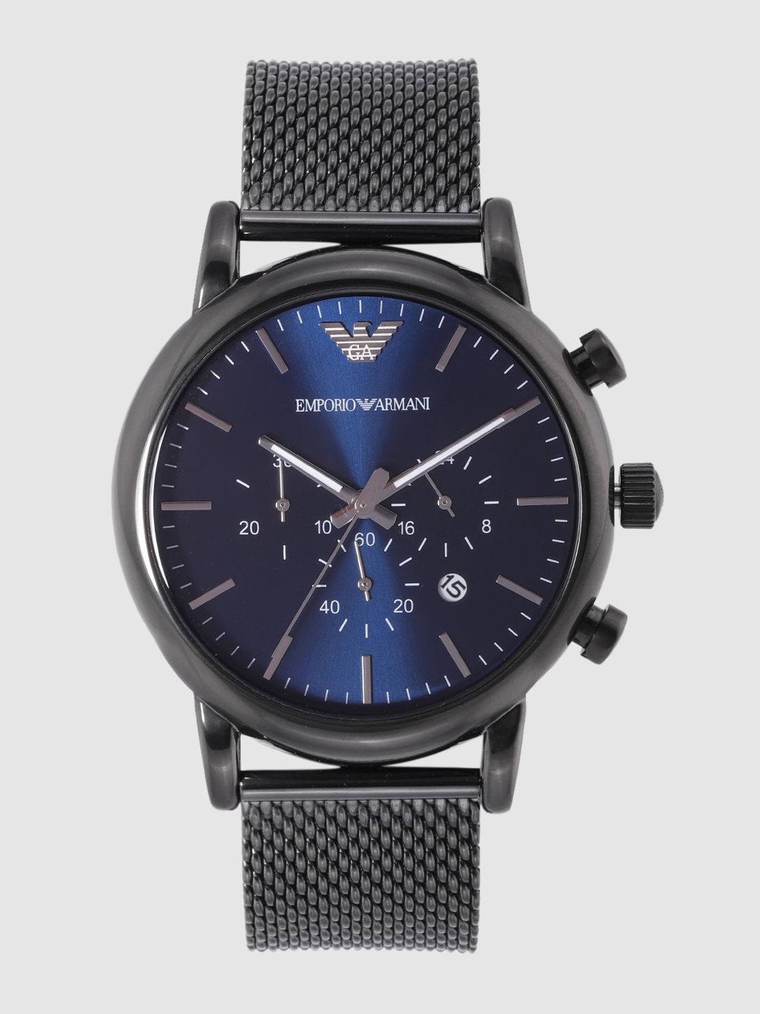 Emporio Armani Emporio Armani Men Navy Blue Luigi Chronograph Analogue Watch AR1979
