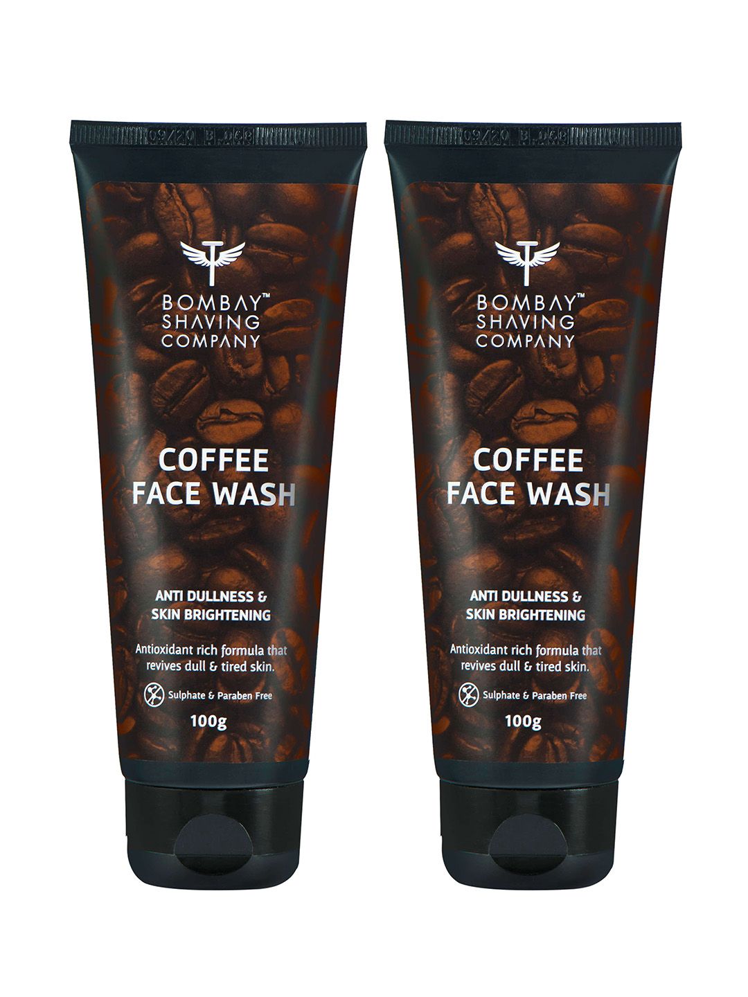 Bombay Shaving Company Unisex Coffee Face Wash - Pack of 2