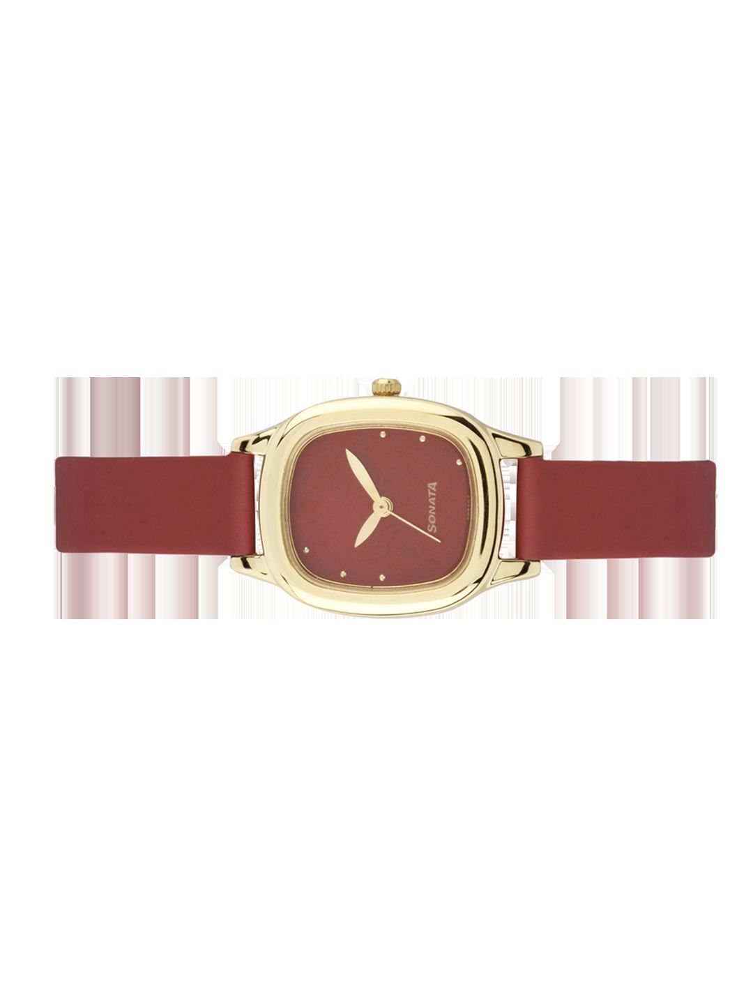 Sonata Women Red Dial Watch Price in India