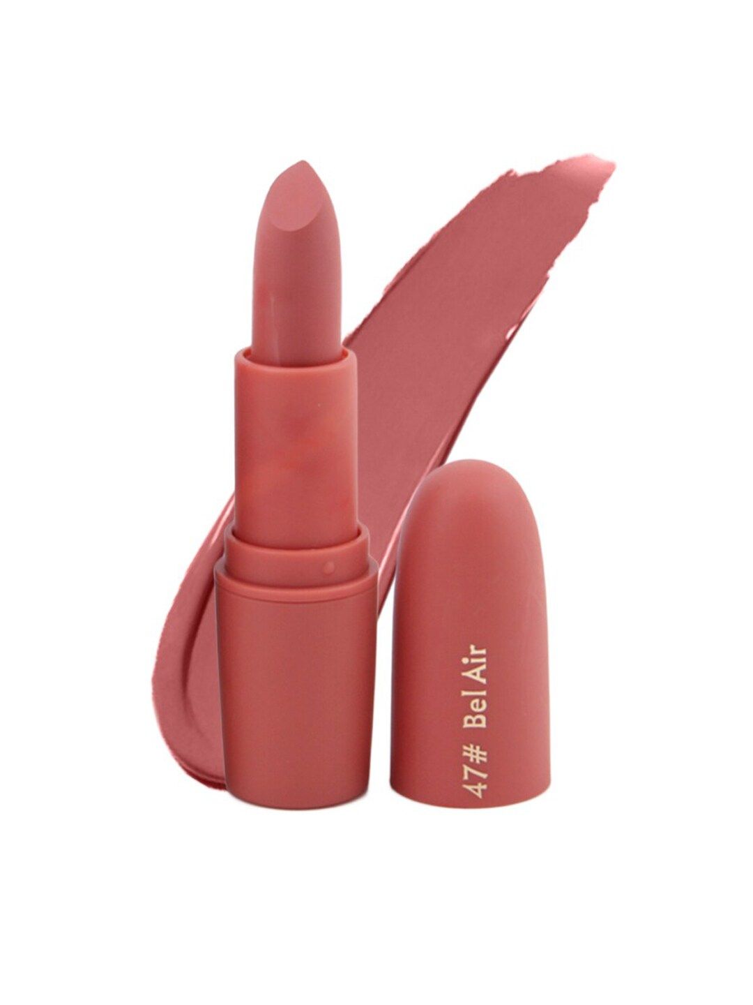 MISS ROSE Creamy Matte Bullet Lipstick - Shade 47 BelAir Price in India