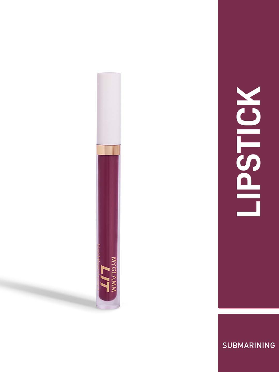 MyGlamm LIT Liquid Matte Lipstick 3 ml - Submarining Price in India