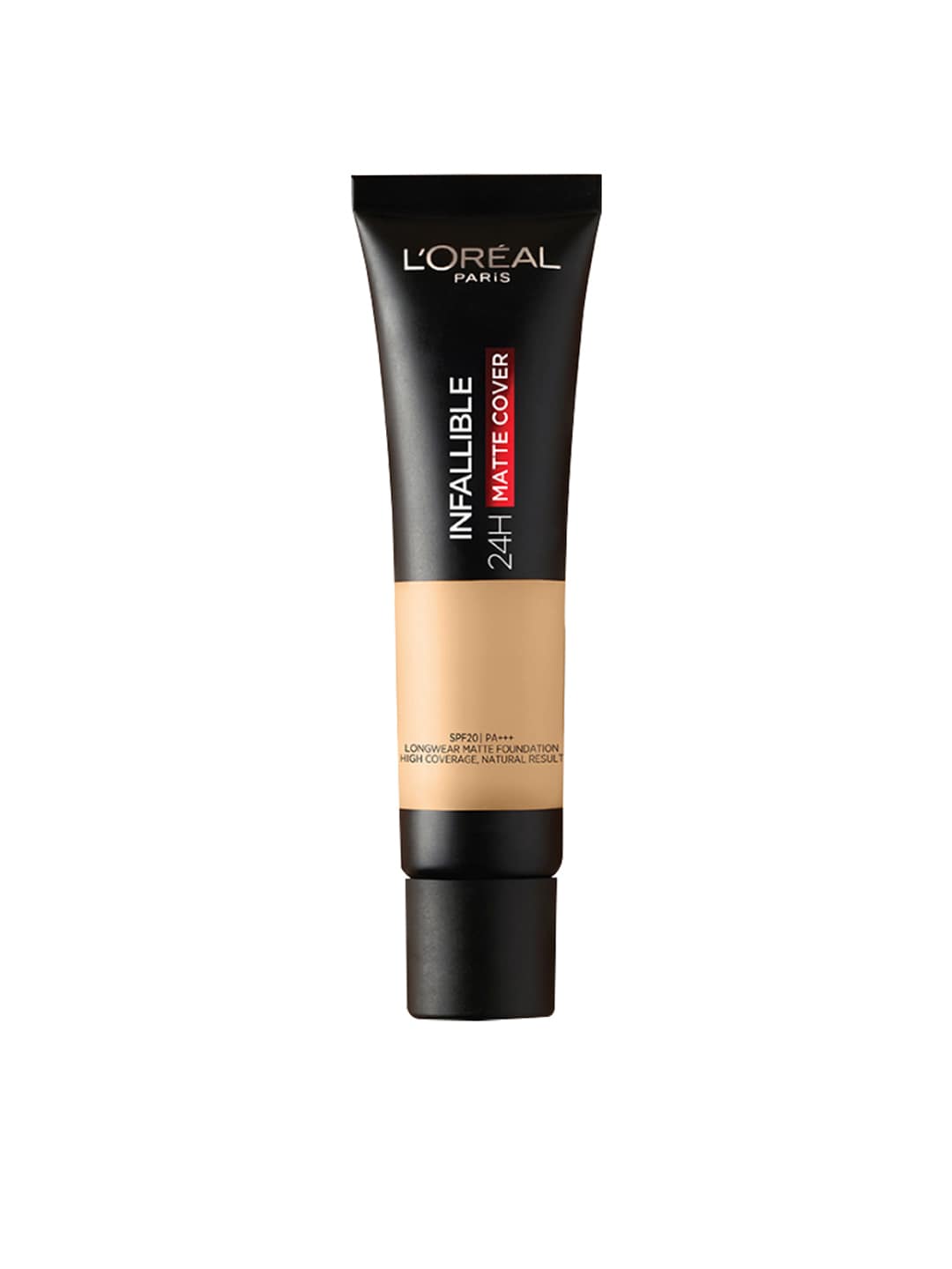 LOreal Paris Infallible 24h Matte Cover SPF20 PA++ Liquid Foundation- 140 Golden Beige Price in India