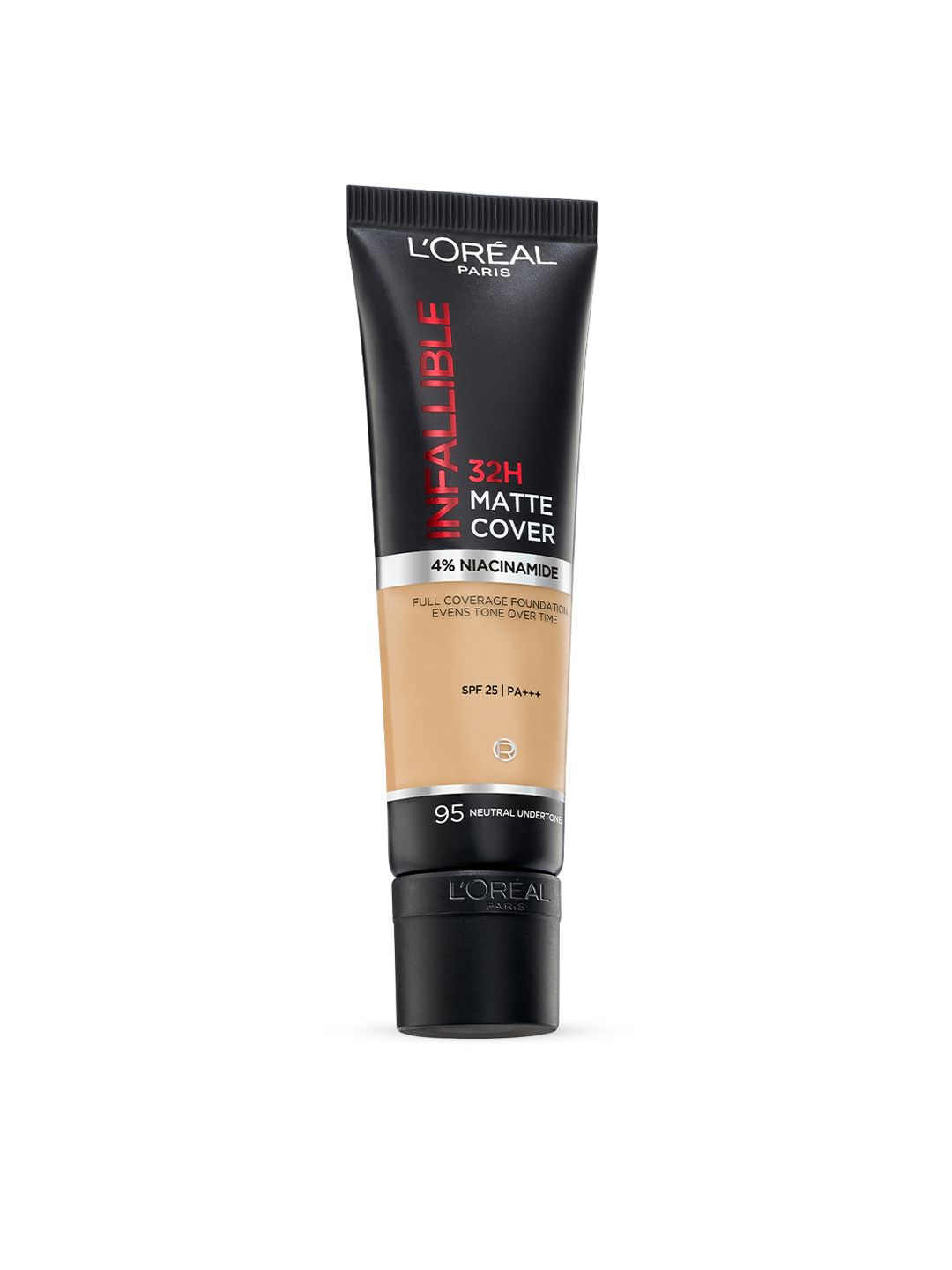 LOreal Paris Infallible 24H Matte Cover SPF20 PA+++ Foundation 35ml - Light Linen 95