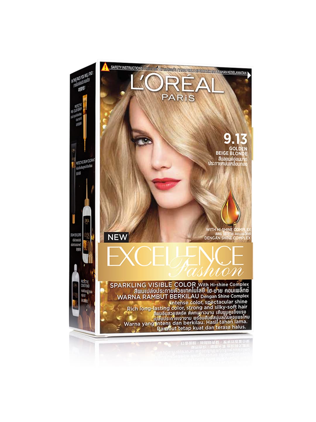 LOreal Paris Excellence Fashion Hair Color - Golden Beige Blonde Price in India