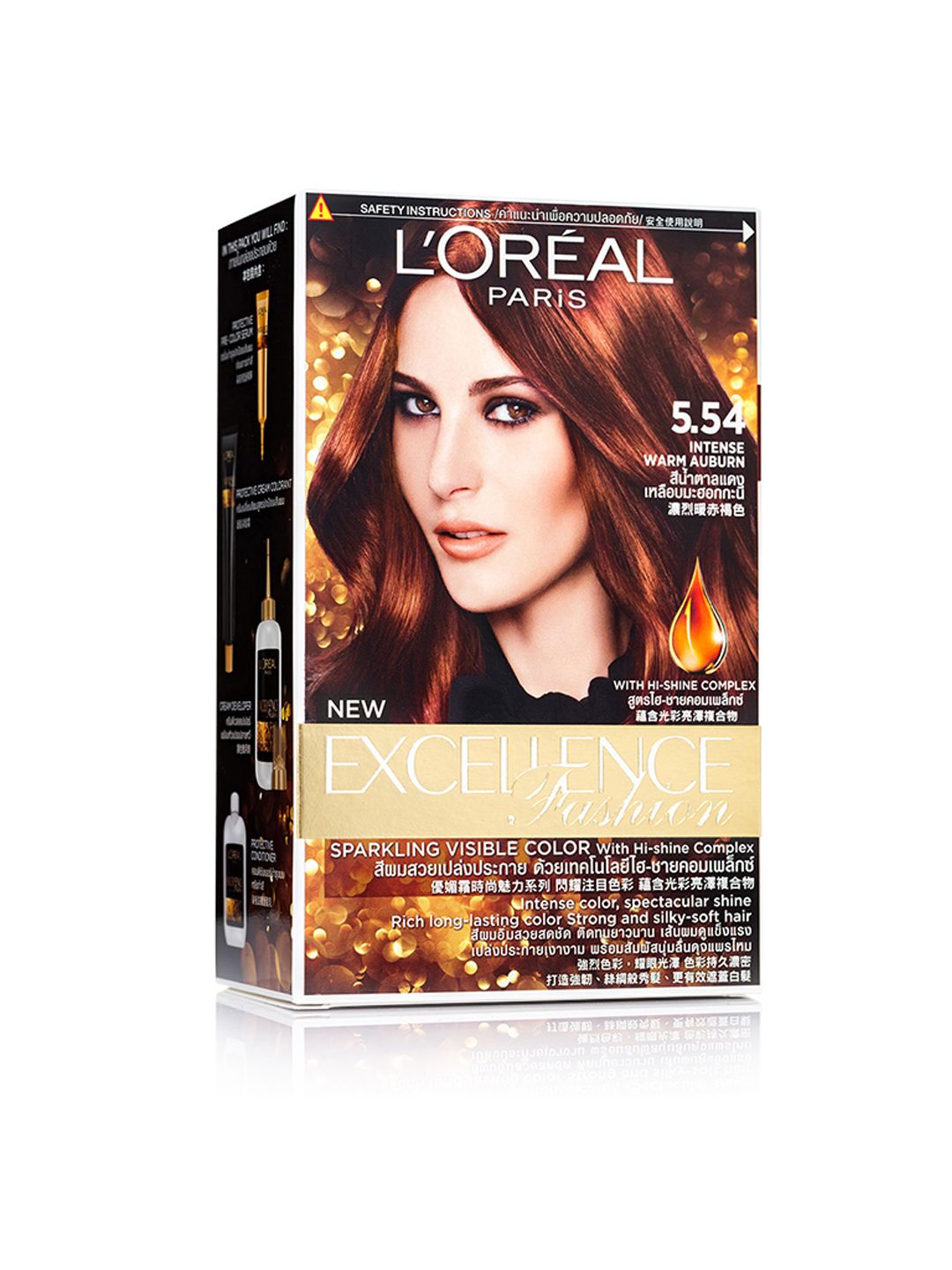 LOreal Paris Excellence Fashion Hair Color - Intense Warm Auburn 5.54 Price in India