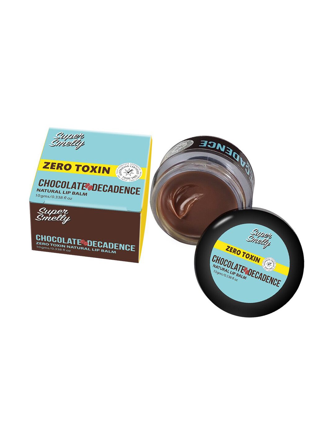 Super Smelly Zero Toxin Chocolate Decadence Natural Lip Balm Price in India