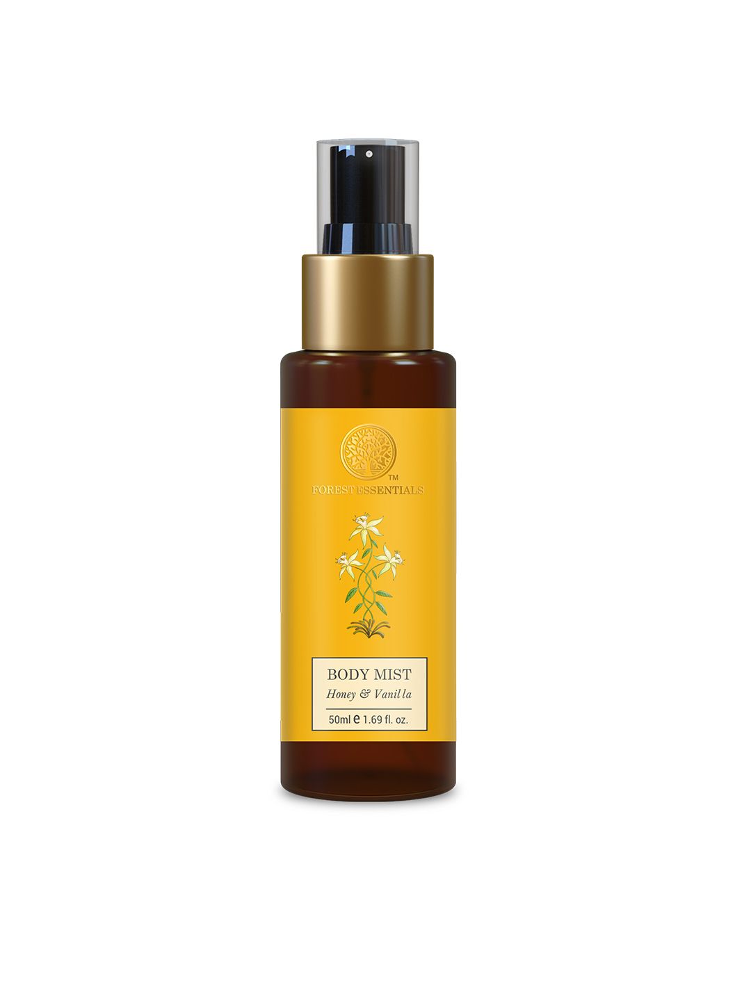 Forest Essentials Travel Size Body Mist Spray Honey & Vanilla 50ml (Body Spray) Price in India