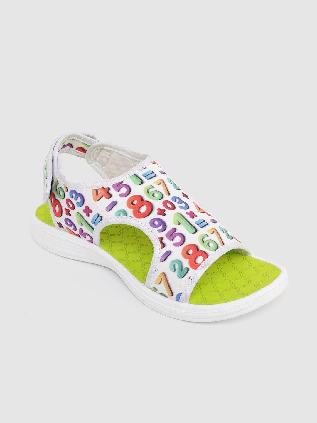 Kook N Keech Women Multicoloured Sports Sandals with Cut-Out Price in India