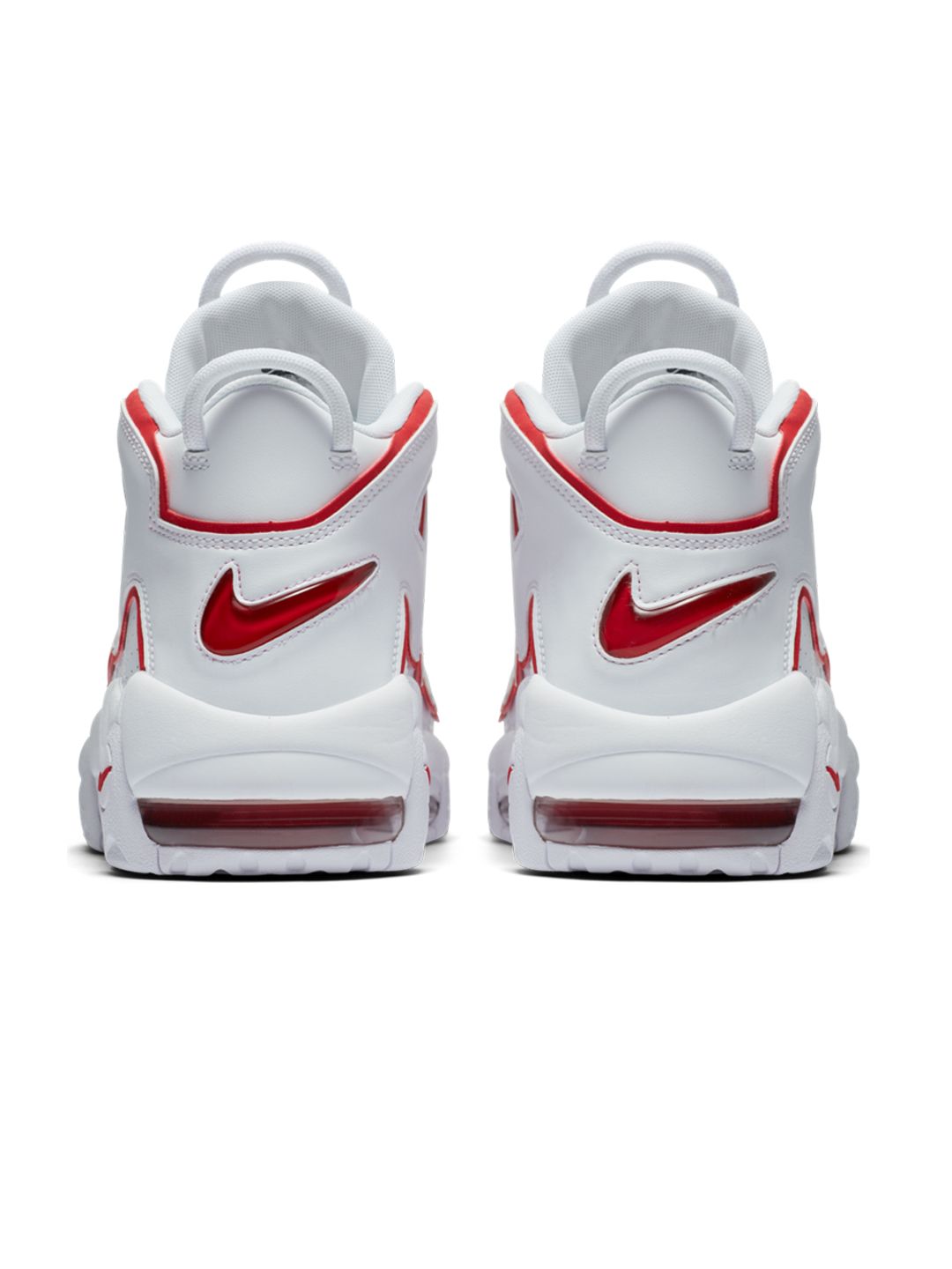 Buy Nike Men White Printed AIR MORE UPTEMPO '96 Sneakers - Casual
