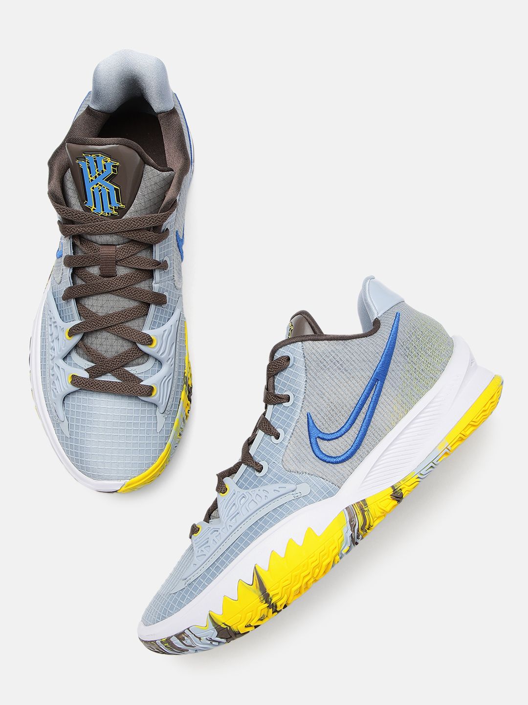 Buy Nike Unisex Blue KYRIE LOW 4 E Basketball Shoes - Sports Shoes