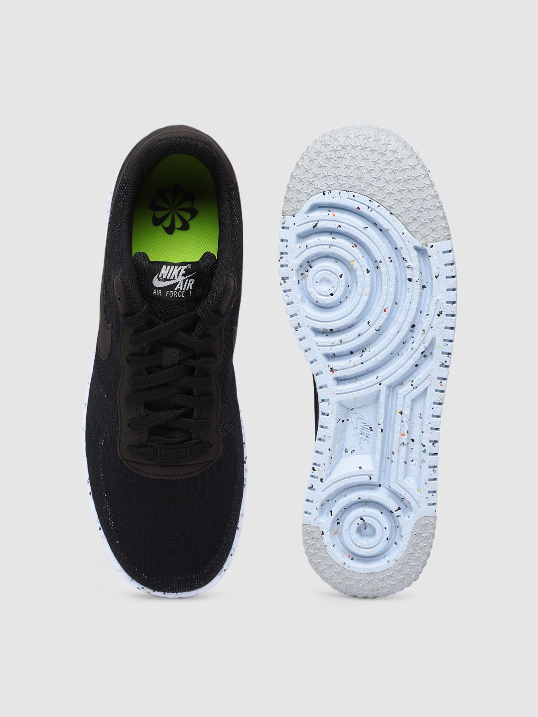 af1 crater flyknit black