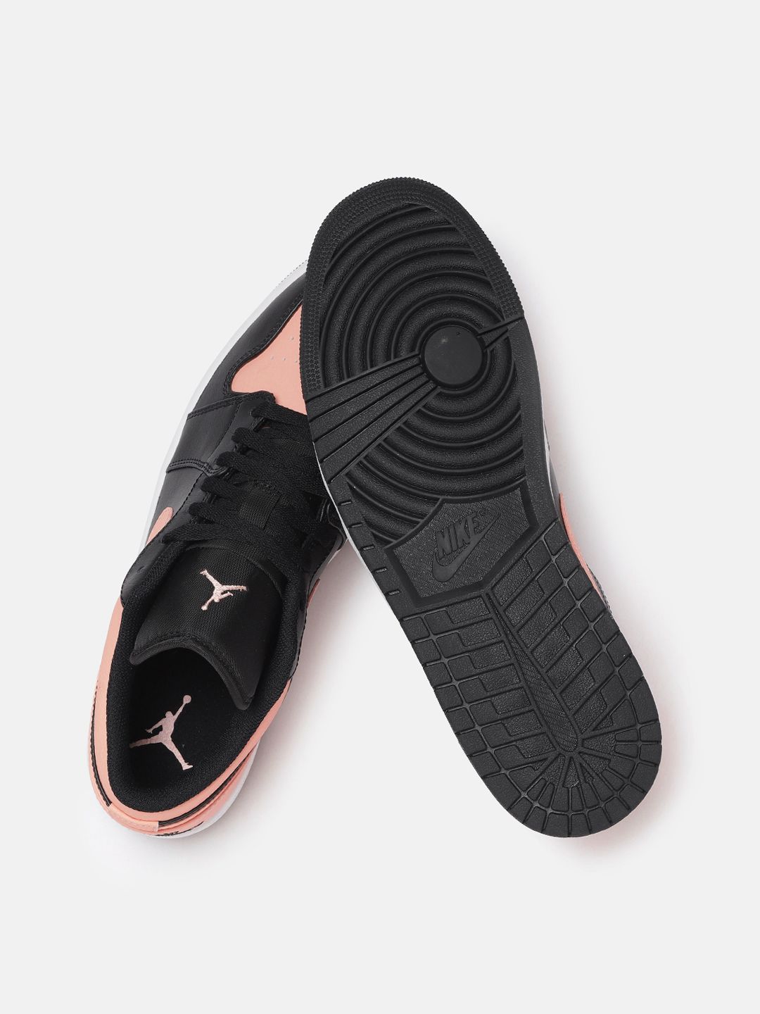 black and pink jordans for men