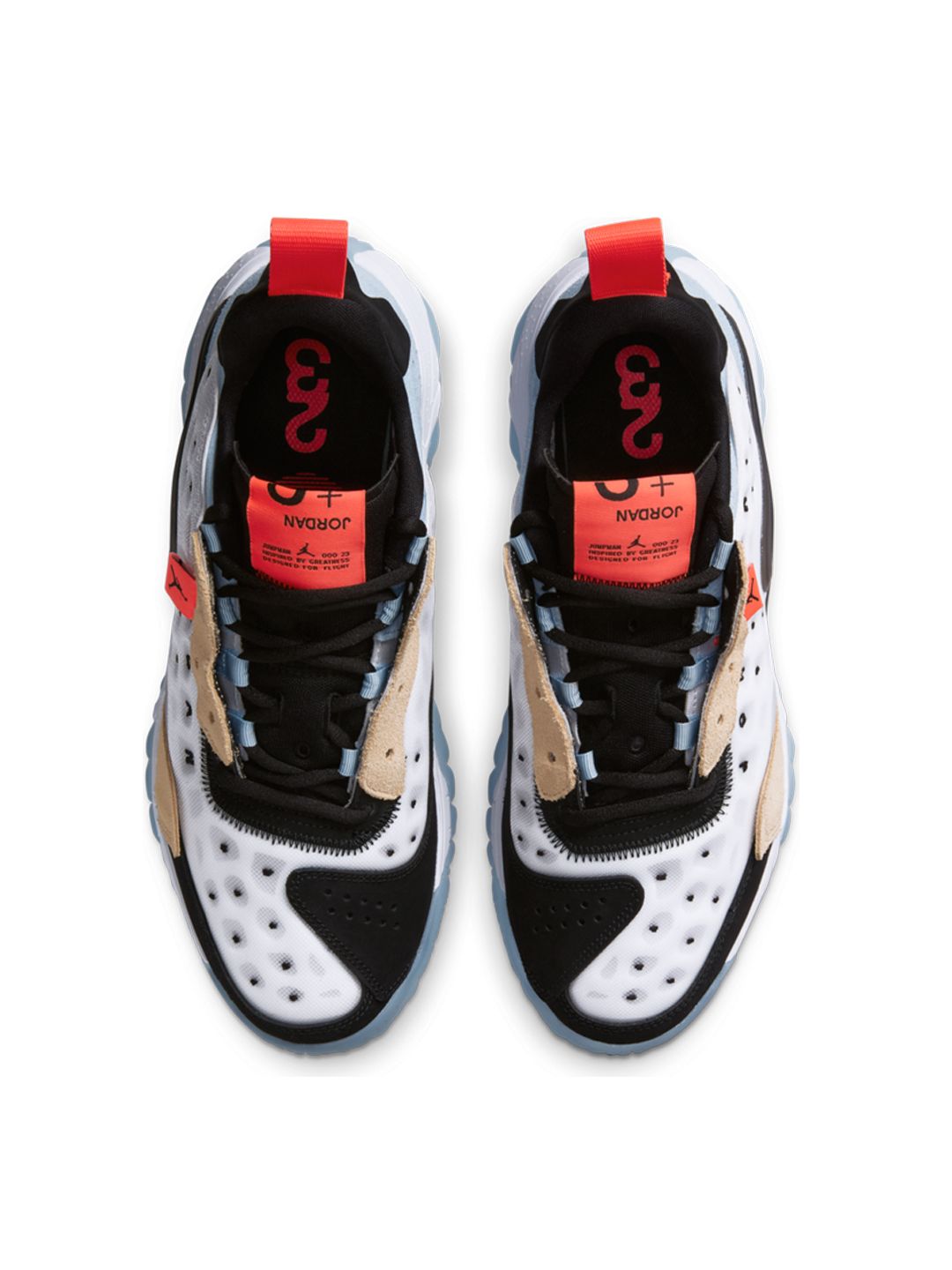 Buy Nike Men White Colourblocked JORDAN DELTA 2 JORDAN DELTA 2