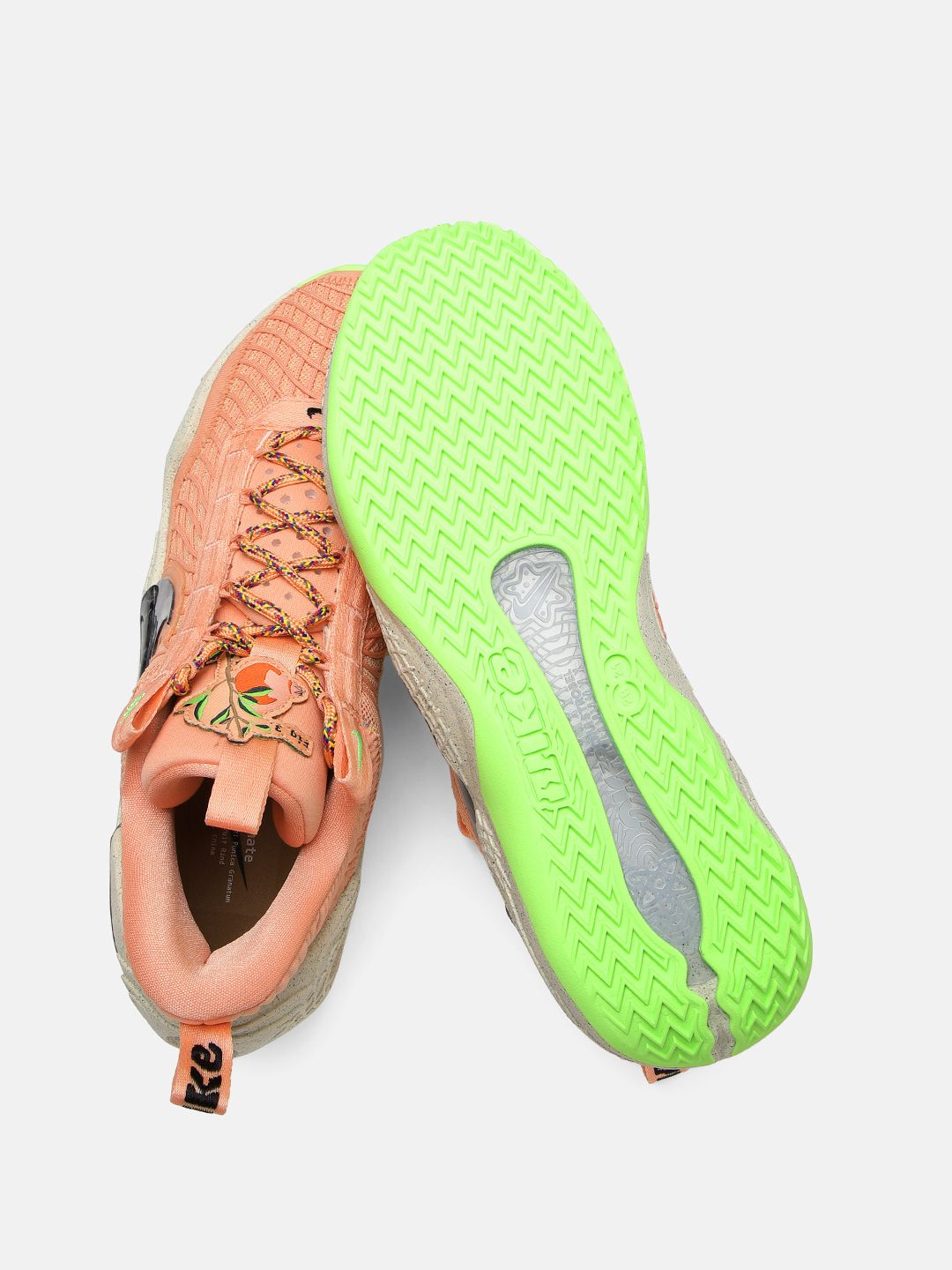 nike cosmic unity apricot on feet