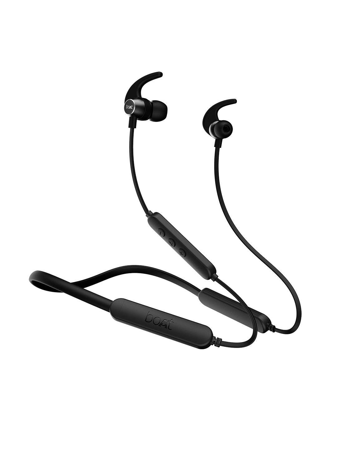 boAt Unisex Black Rockerz 255 Pro+ M Bluetooth in-Ear Earphone Price in India