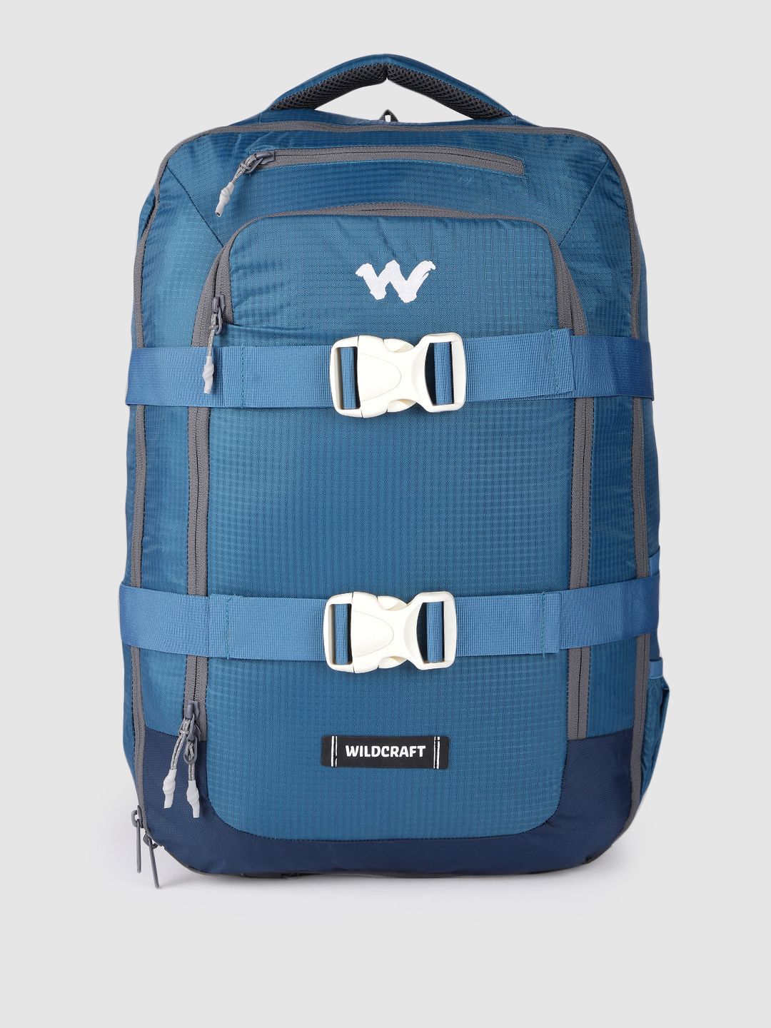 Wildcraft Unisex Blue Backpack with Compression Straps Price in India