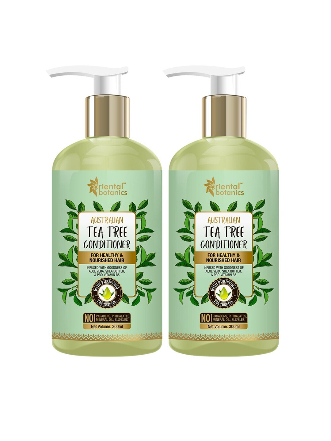 Oriental Botanics Pack of 2 Australian Tea Tree Hair Conditioners Price in India
