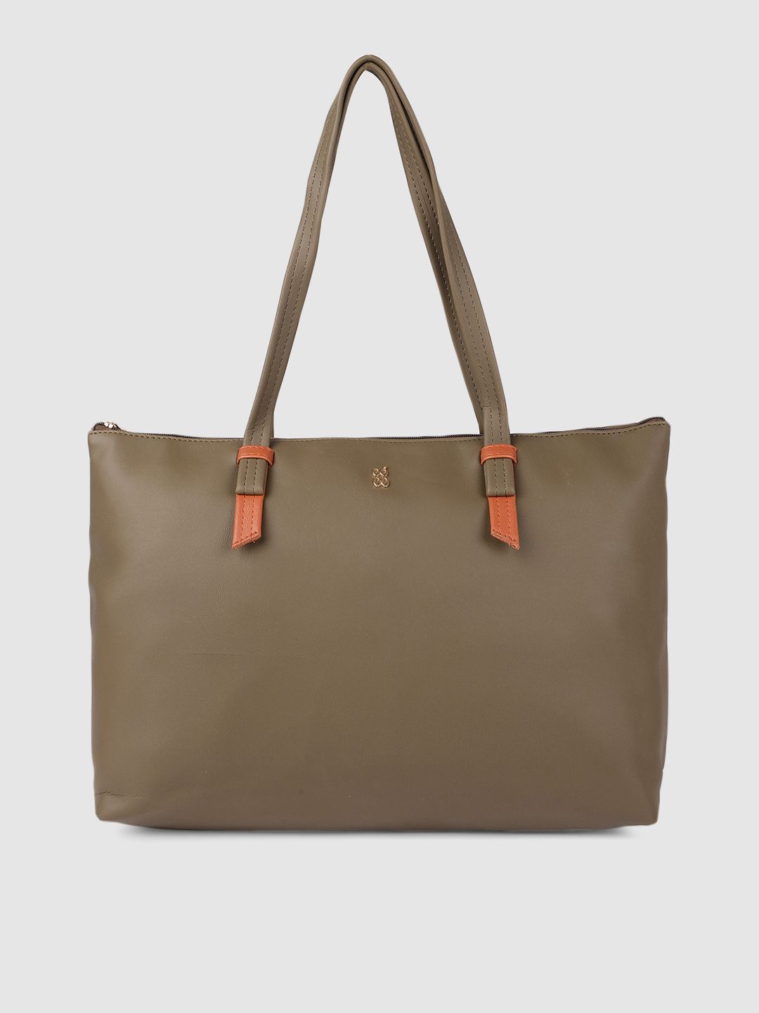 Baggit Olive Green Solid Shoulder Bag Price in India