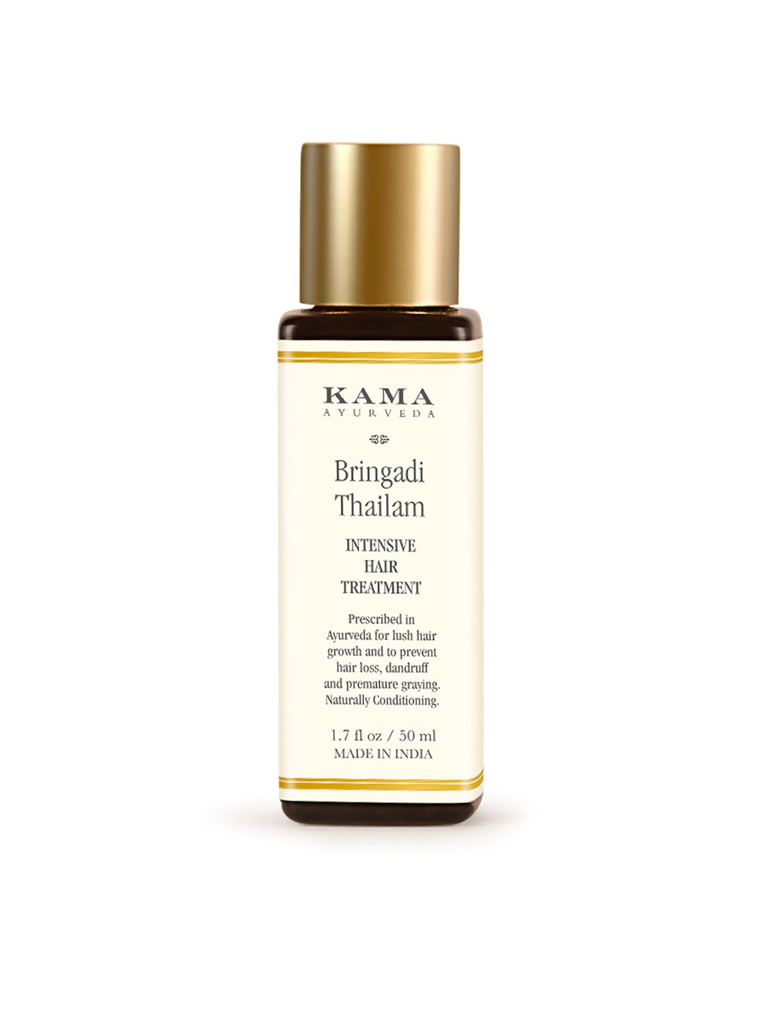 KAMA AYURVEDA Unisex Bringadi Thailam Intensive Hair Treatment Oil 50 ml