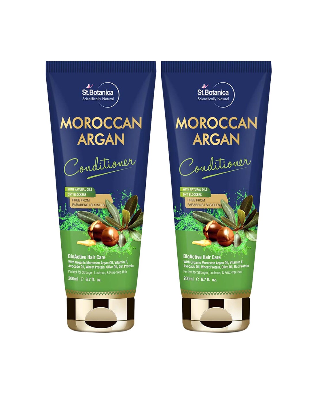 St.Botanica Pack Of 2 Moroccan Argan Hair Conditioner 200 ml Price in India