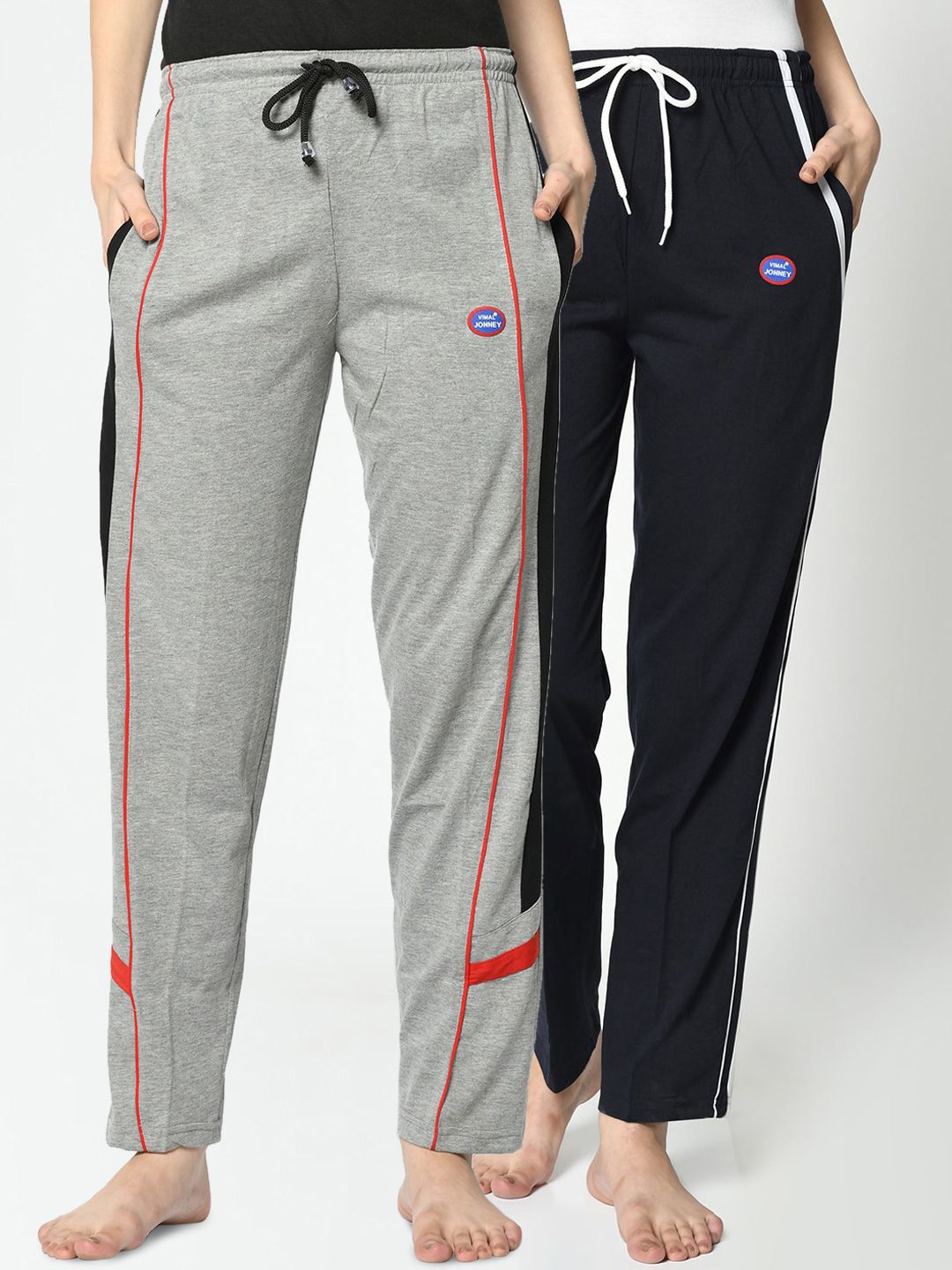 VIMAL JONNEY Women Pack of 2 Lounge Pants Price in India