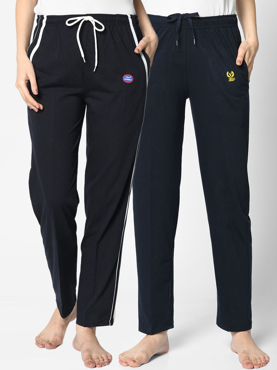 VIMAL JONNEY Women Pack of 2 Lounge Pants Price in India