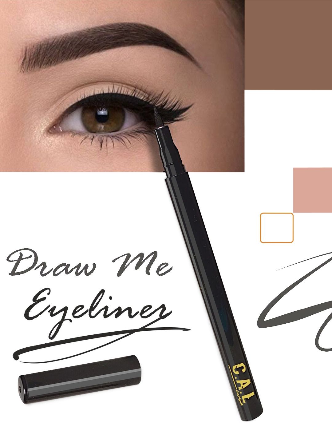 CAL Losangeles Draw Me Sketch Eyeliner - Black Price in India