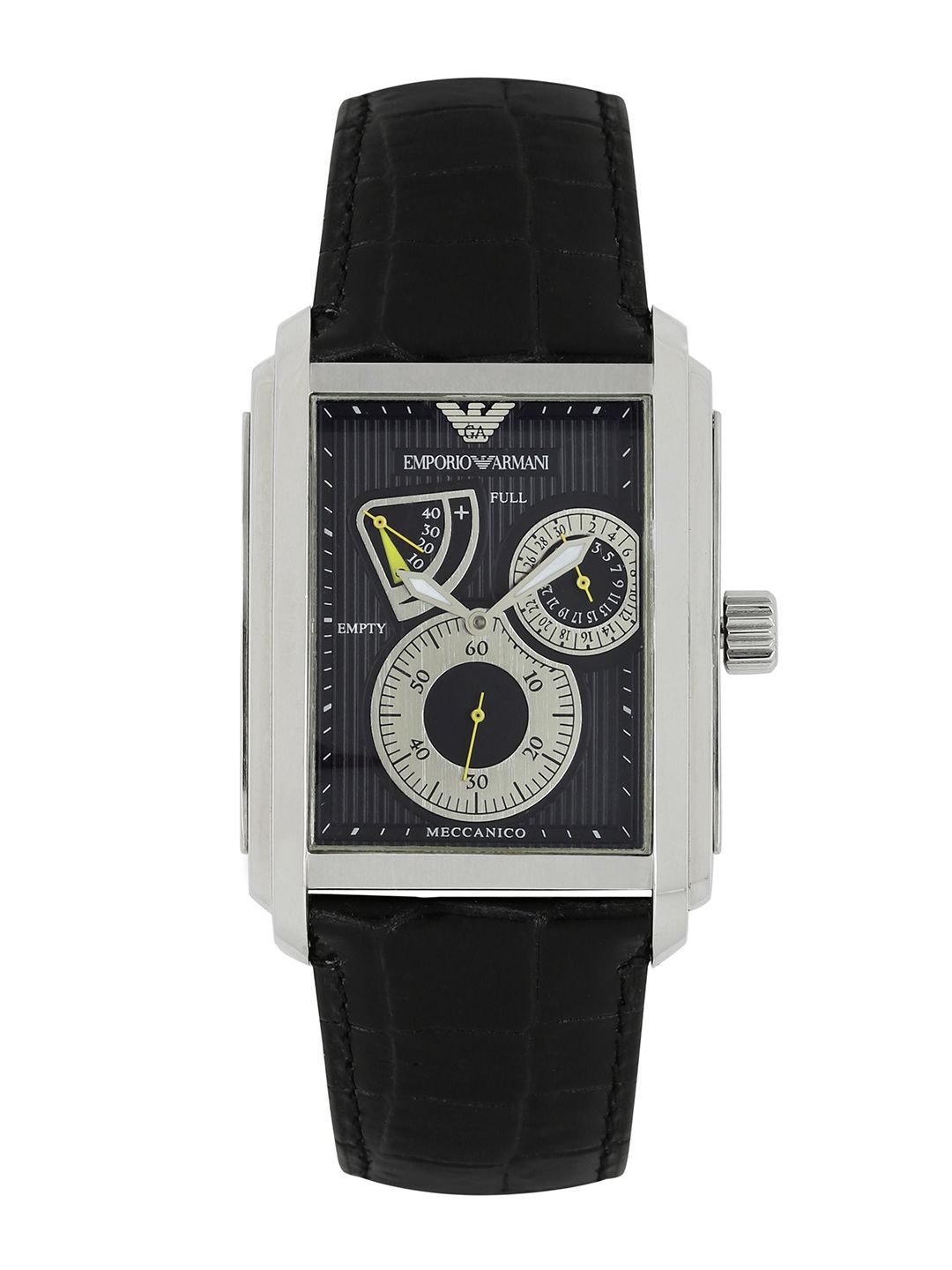 Buy Emporio Armani Men Black Dial Automatic Watch AR4203 - Watches