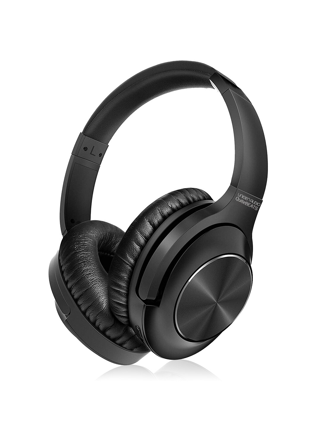 UNIGEN AUDIO Unisex Black Solid ANC Bluetooth Headphones Price in India