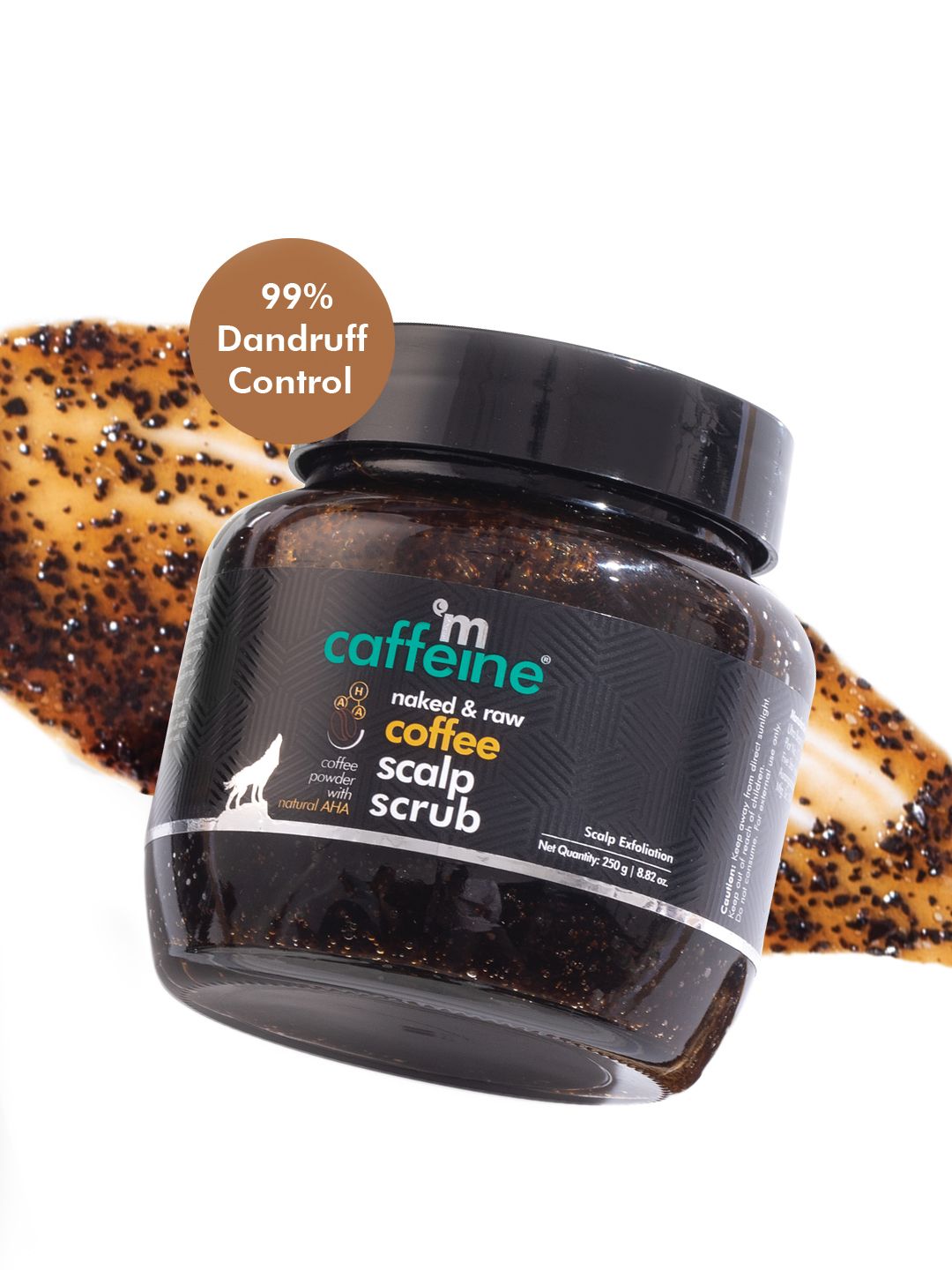 MCaffeine Sustainable Naked & Raw Coffee Scalp Scrub - 250g Price in India