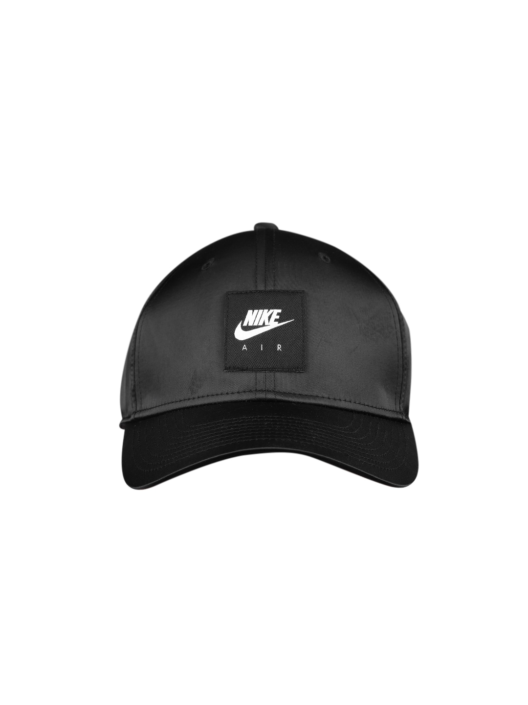 Nike Unisex Black Solid Snapback Cap Price in India