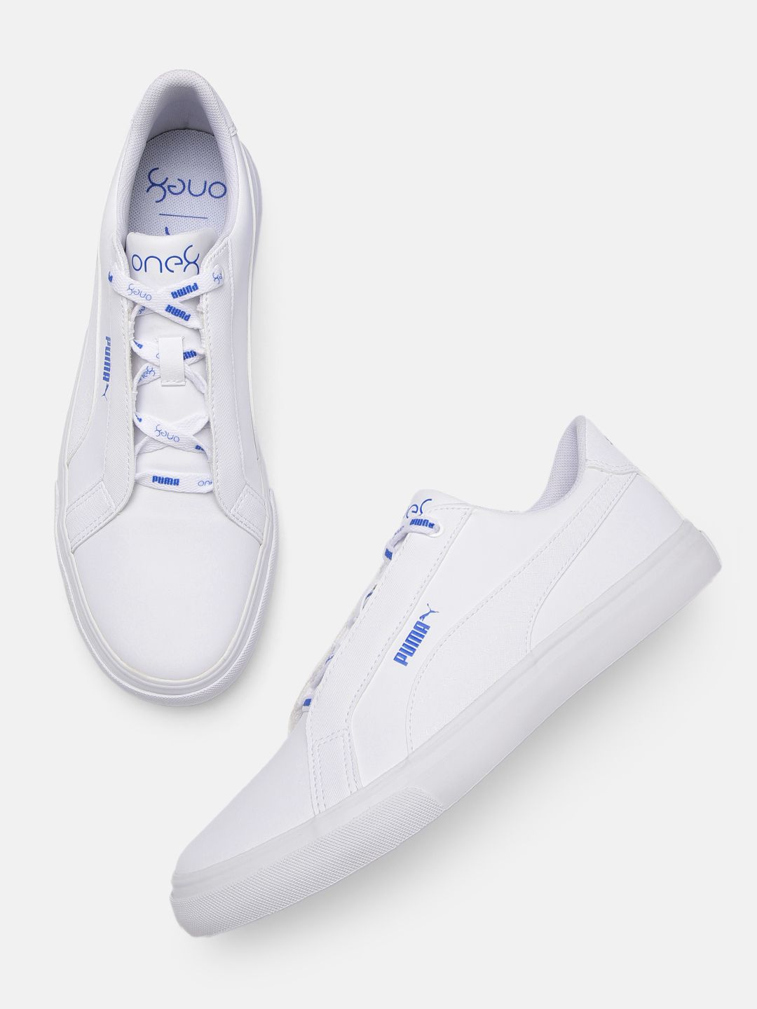 one8 x PUMA White Andy IDP Sneakers