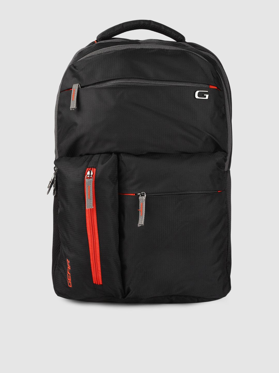 Gear Unisex Black Journey Backpack With Raincover Price in India