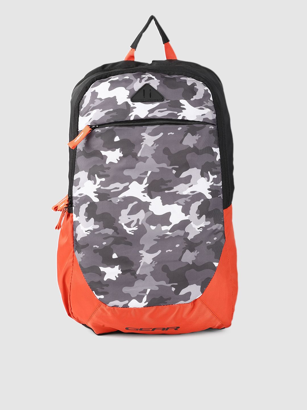 Gear Unisex Grey & White RANGER 2 Camouflage Printed Backpack Price in India