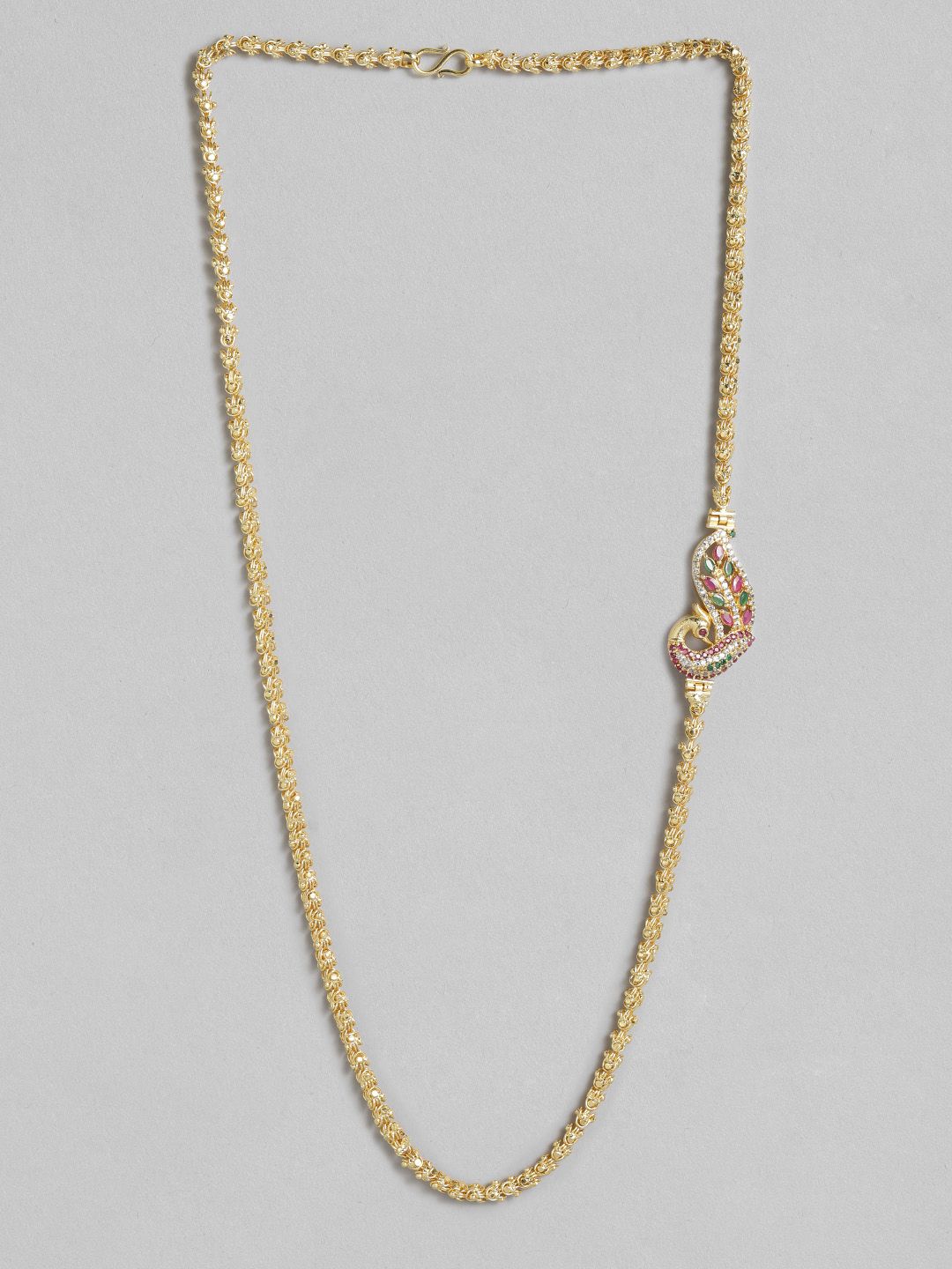 justpeachy Gold-Plated Necklace Price in India