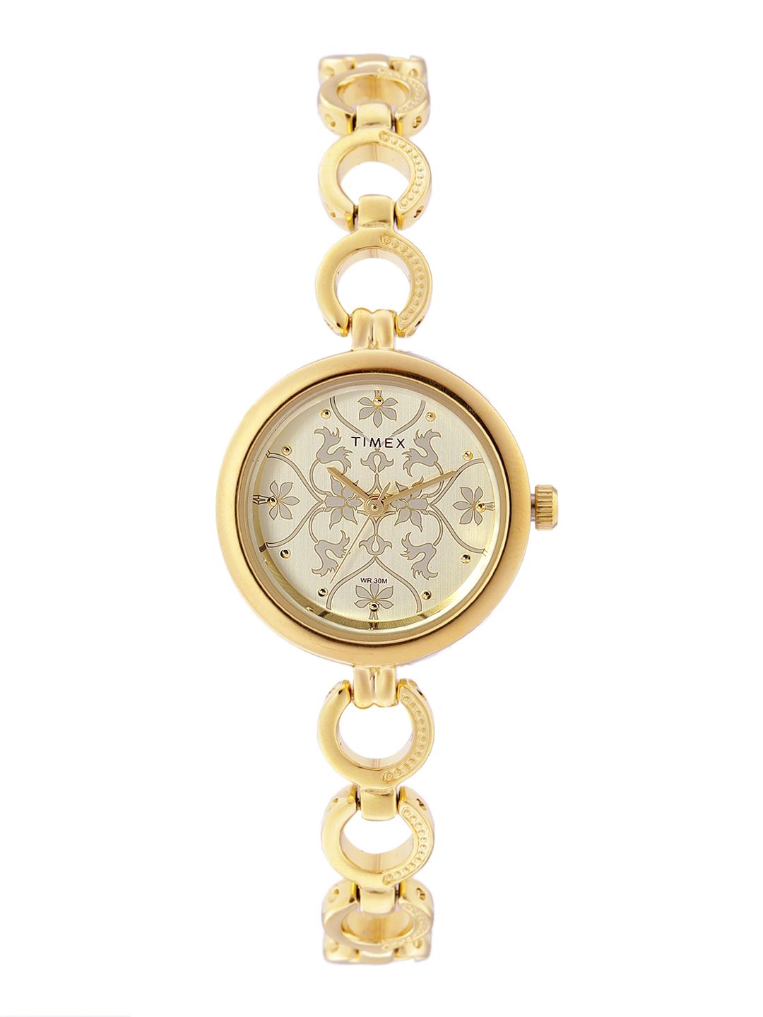 Timex Women Champagne Analogue Watch - TWEL11414 Price in India