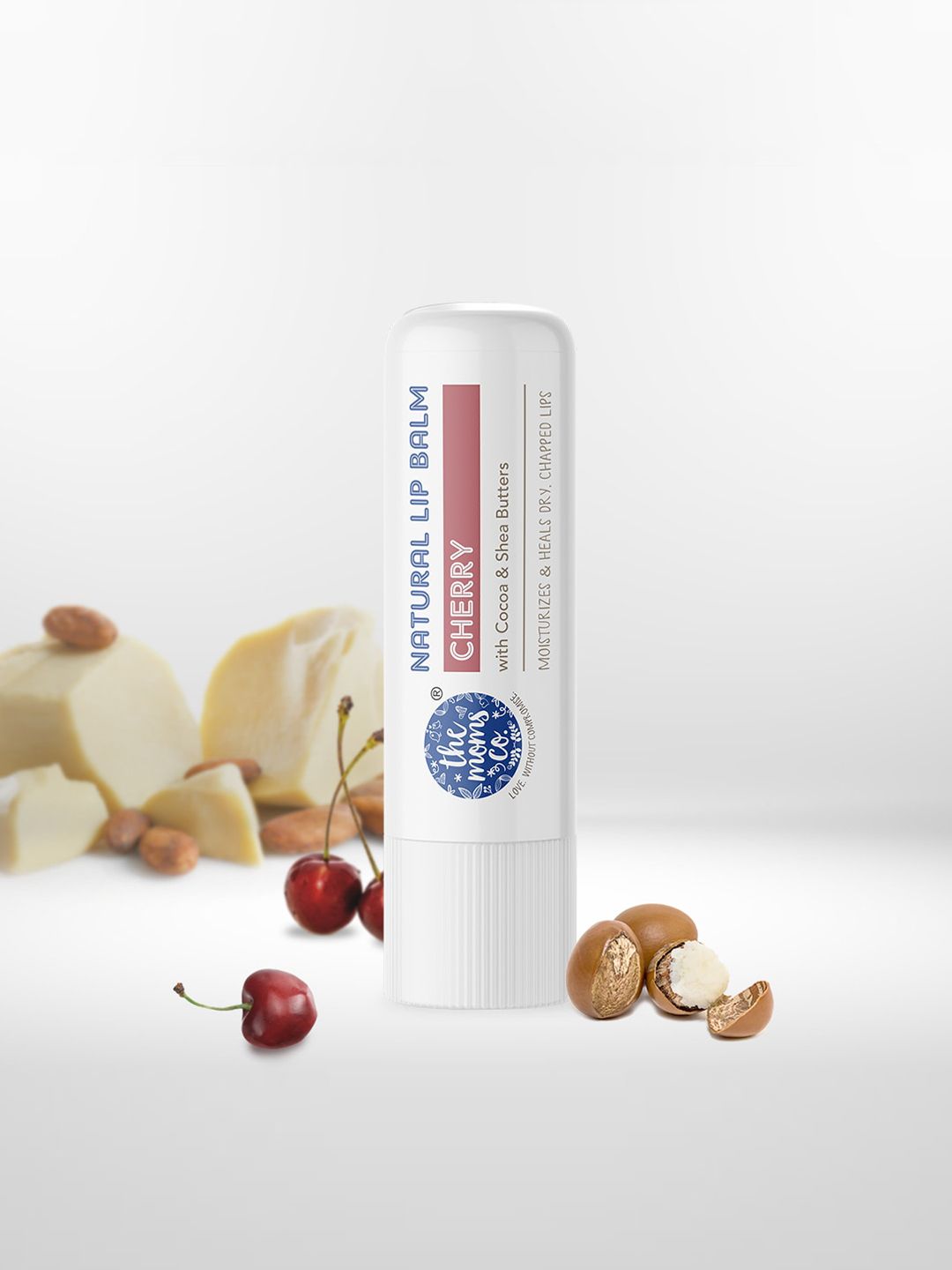 The Moms Co. Natural Lip Balm with Cocoa & Cherry - 5 g Price in India