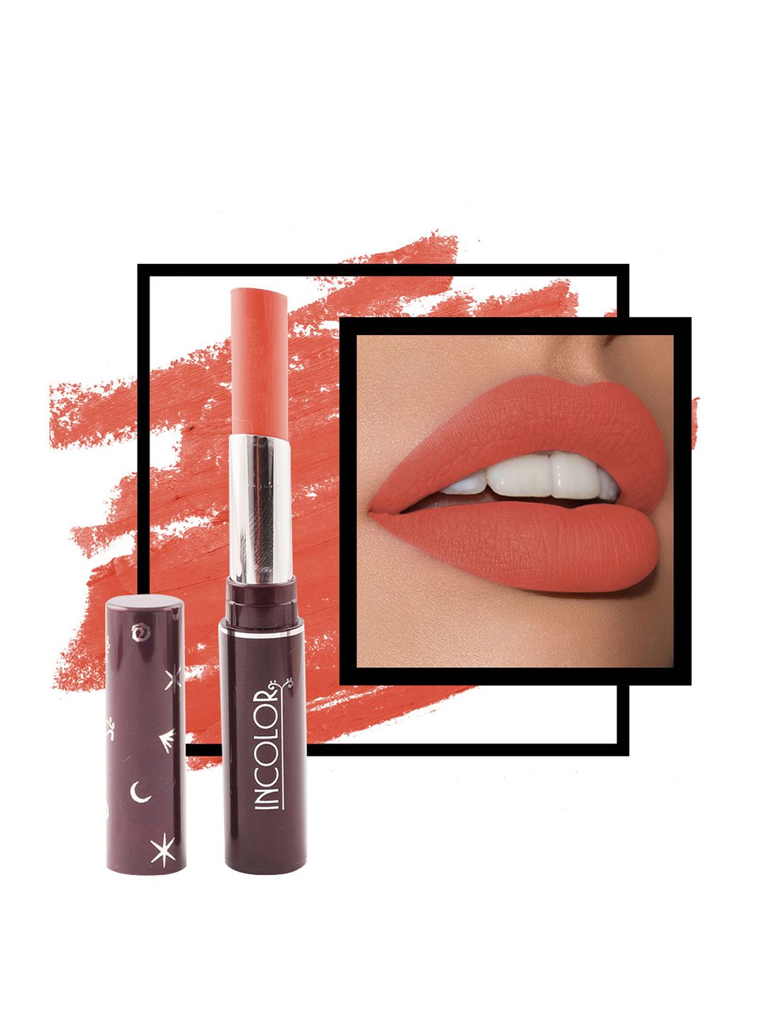 Incolor Orange Long Lasting Lipstick 836 Price in India