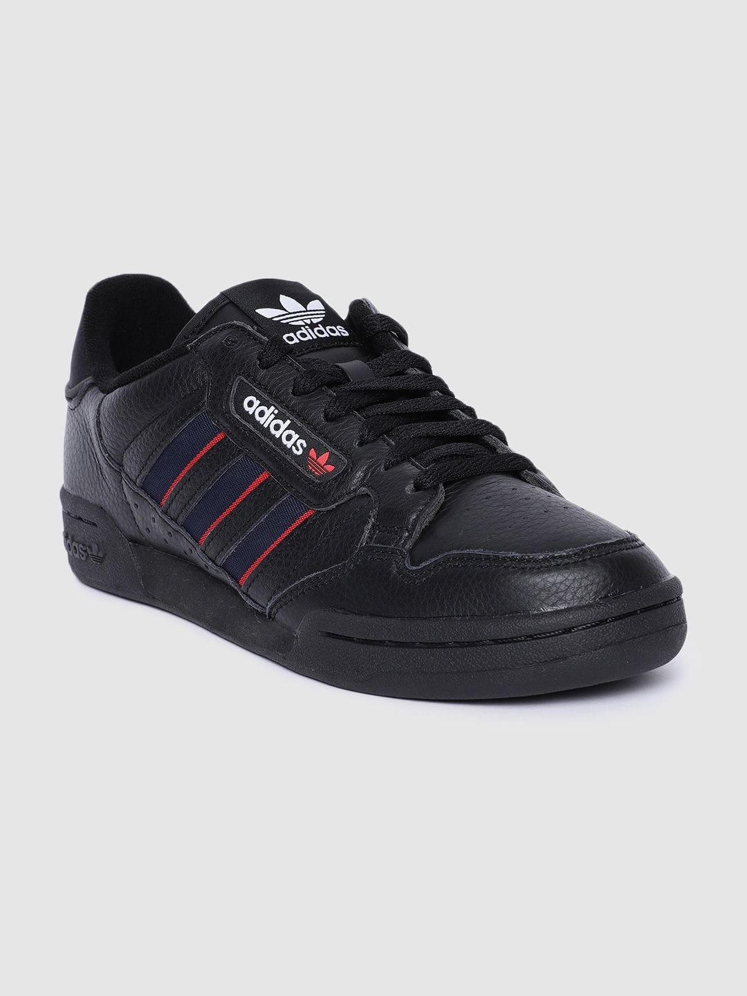 Buy ADIDAS Originals Men Black CONTINENTAL 80 STRIPES Sneakers
