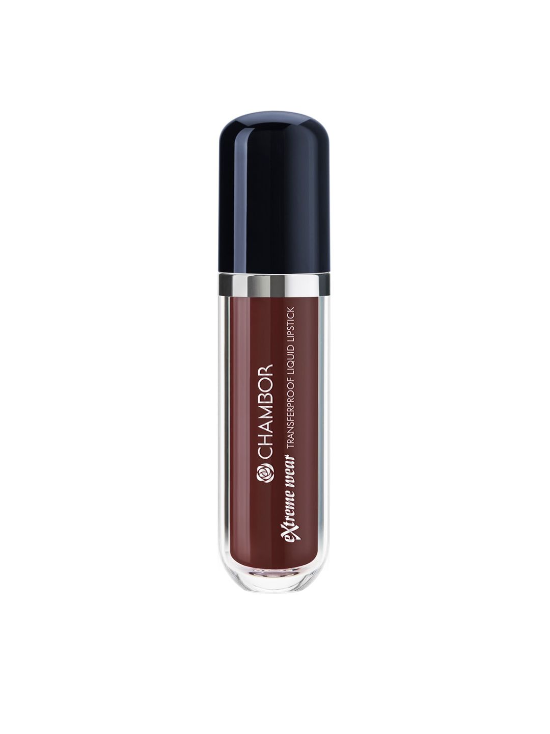 CHAMBOR Extreme Wear Transferproof Liquid Lipstick - BITTER CHOCOLATE #486 6 ml Price in India