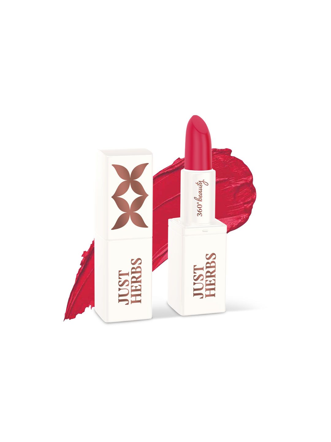 Just Herbs Women Creamy Matte Mini Lipstick - 01 Pink 1.8gm