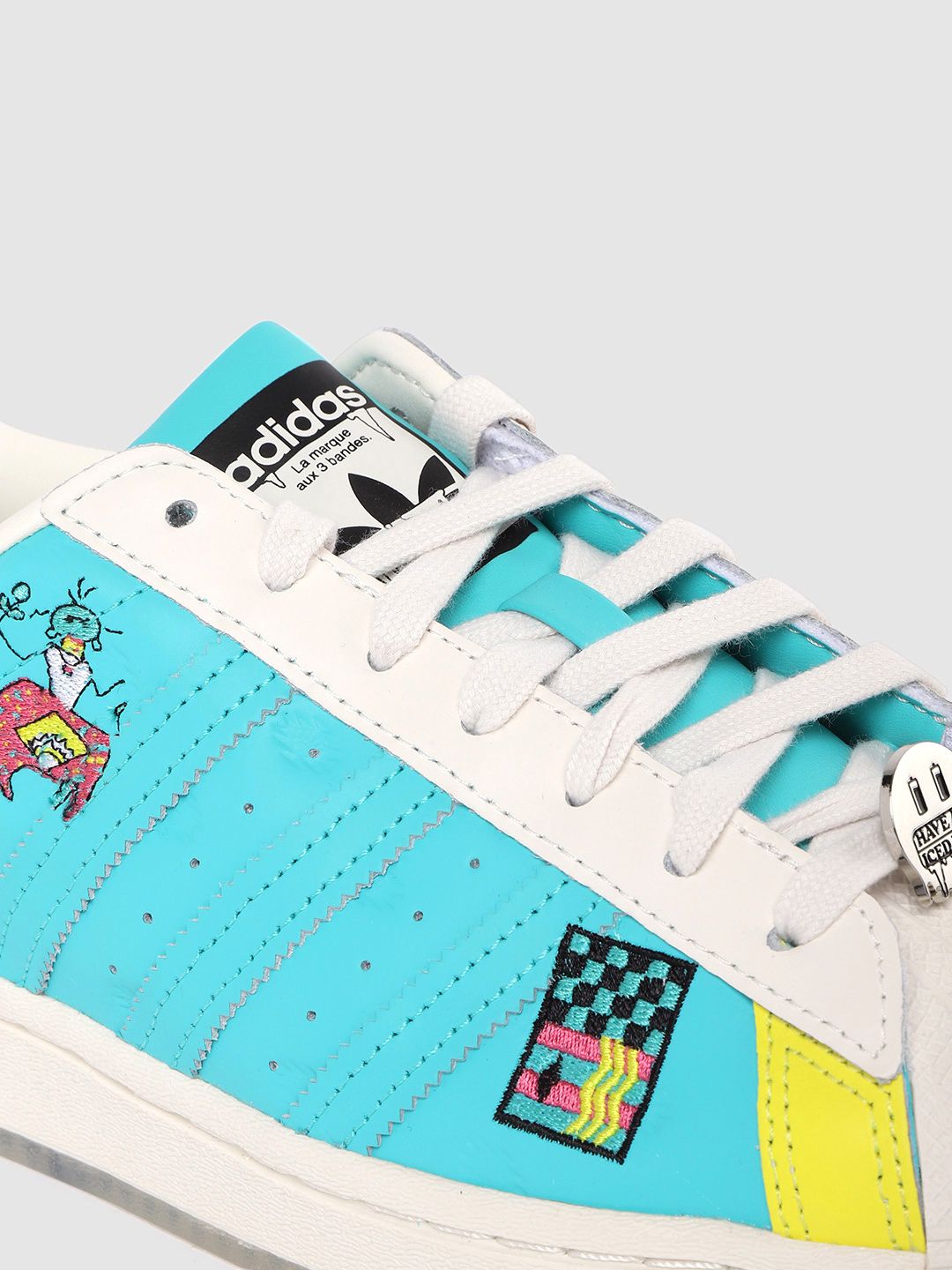 Buy ADIDAS Originals Men Blue & Pink Superstar Arizona Leather  Colourblocked Sneakers - Casual Shoes for Men 14026578 | Myntra
