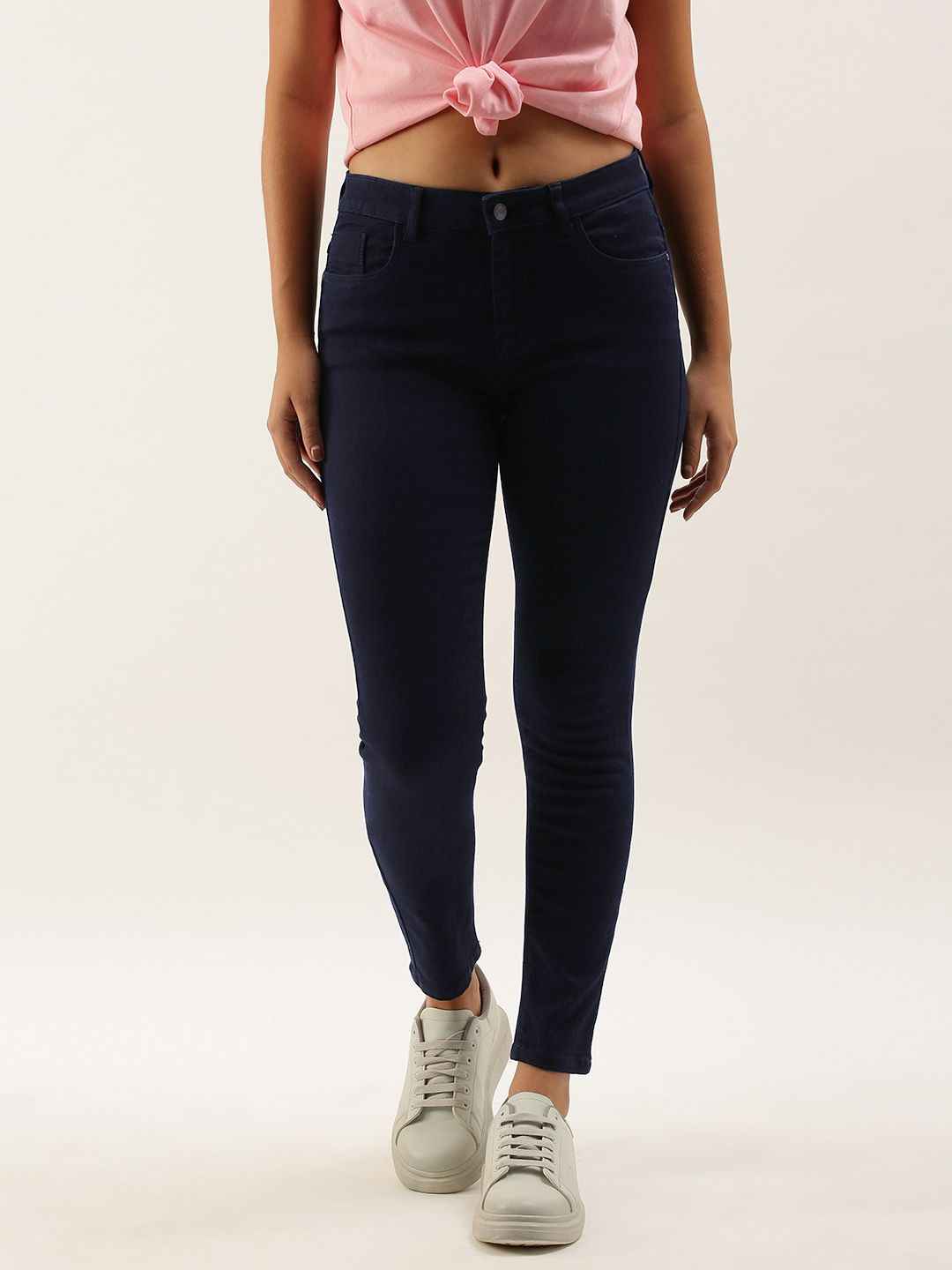 Flying Machine Women Blue Veronica Skinny Fit Stretchable Jeans Price in India