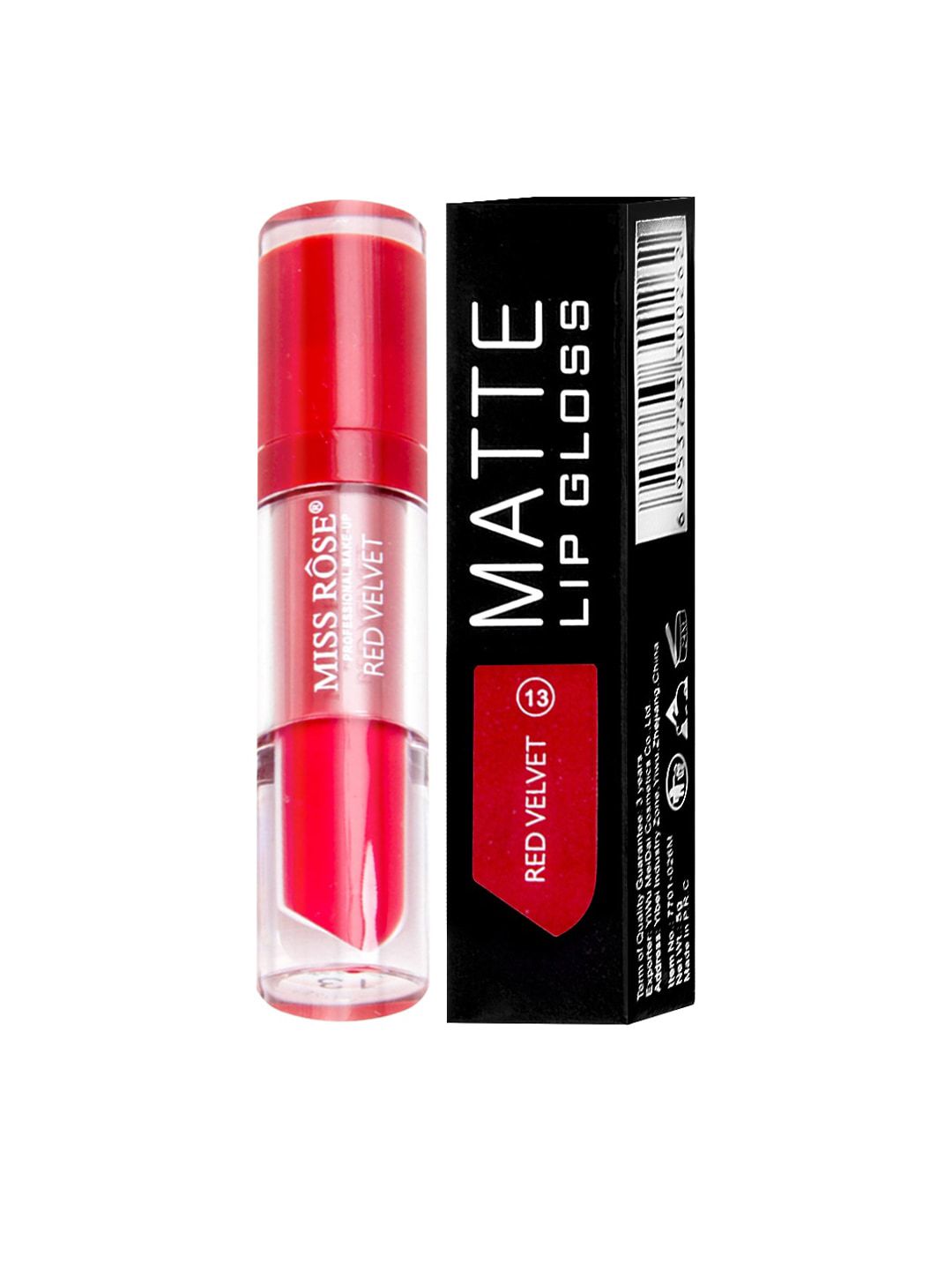 MISS ROSE Matte LipGloss Red Velvet 7701-026M 13 20 gm Price in India