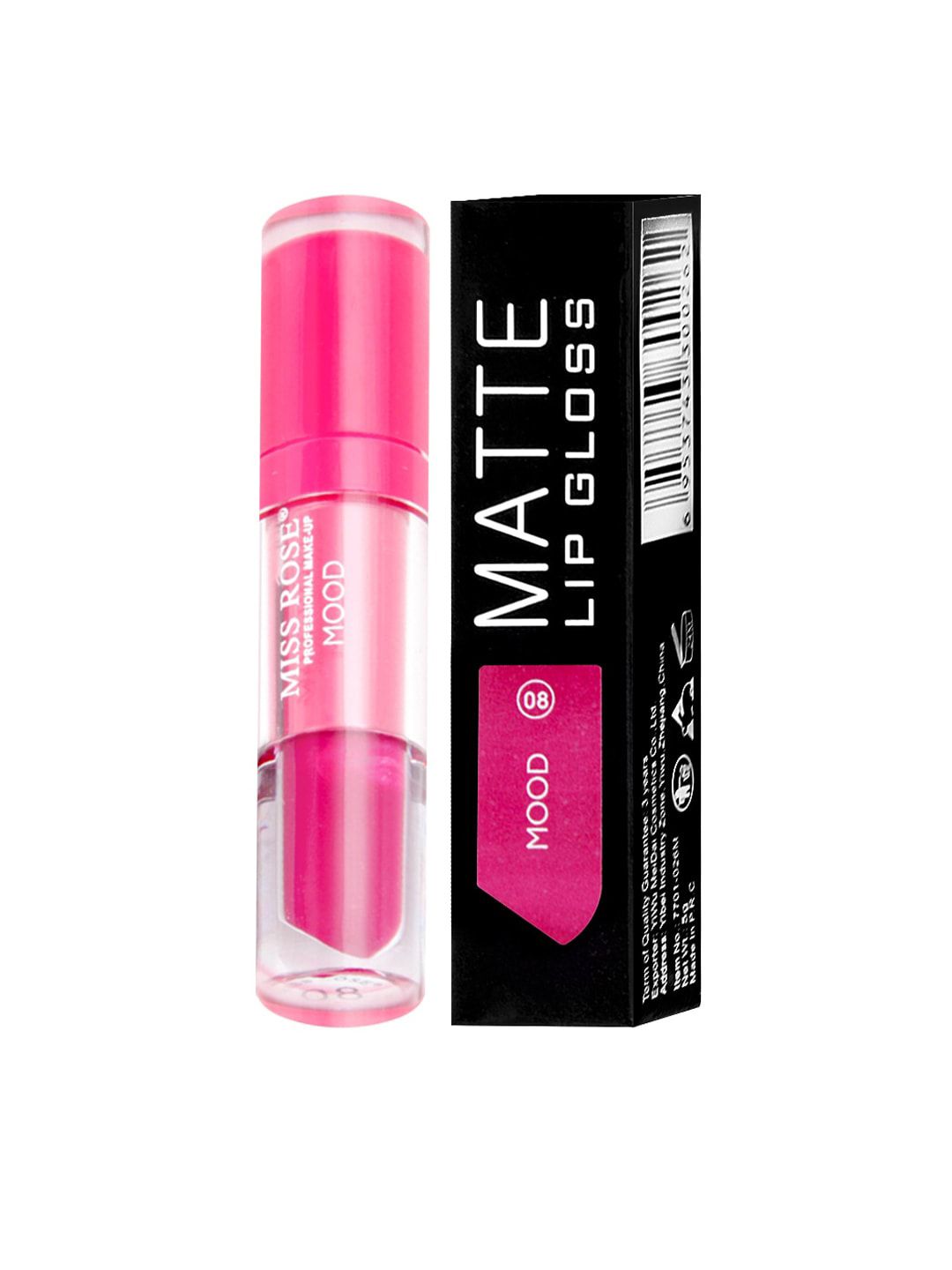 MISS ROSE Matte LipGloss Mood 7701-026M 08 20 gm Price in India